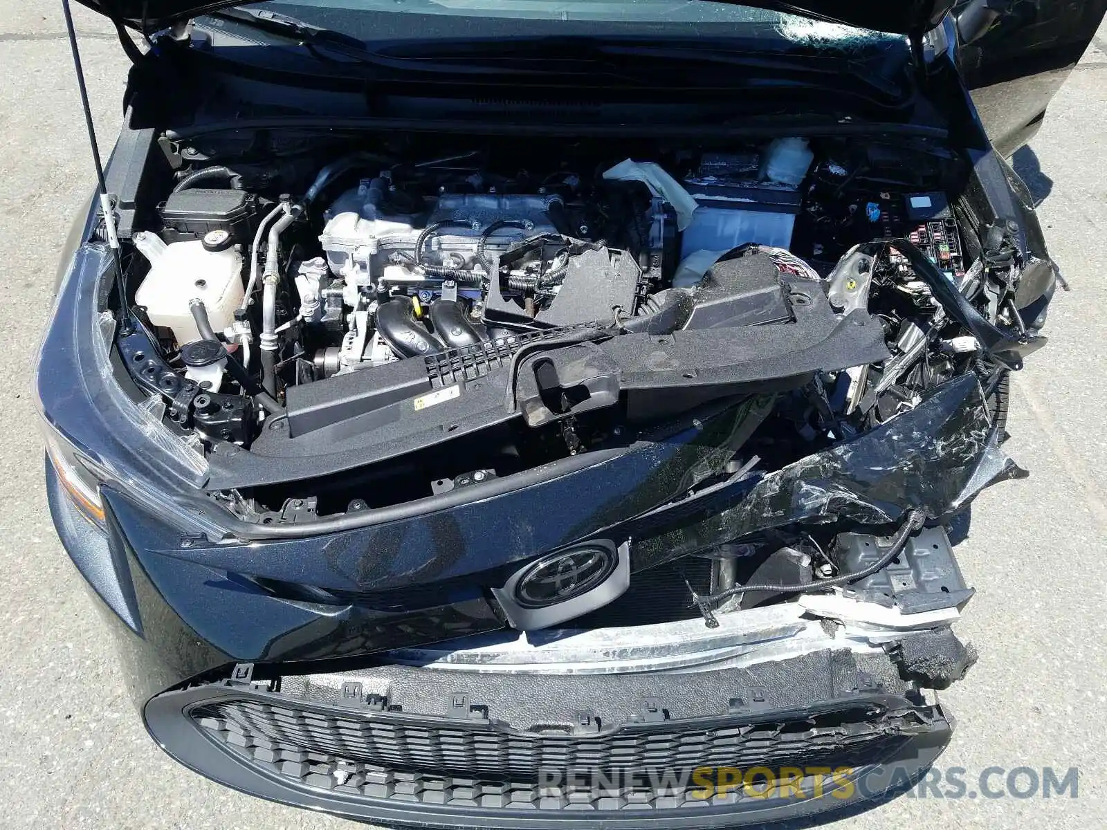 7 Photograph of a damaged car JTDEPRAE0LJ019470 TOYOTA COROLLA 2020