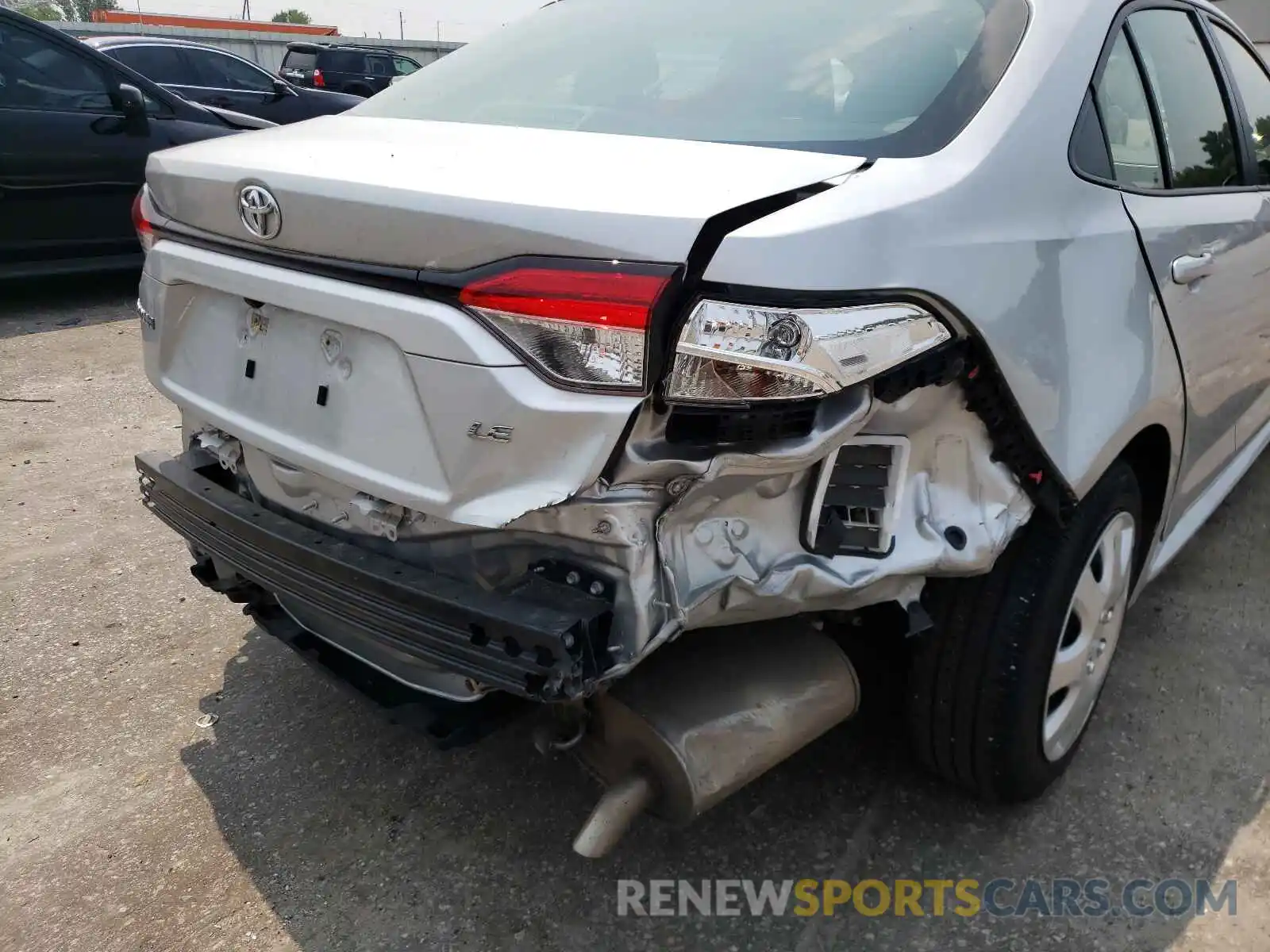 9 Photograph of a damaged car JTDEPRAE0LJ019758 TOYOTA COROLLA 2020