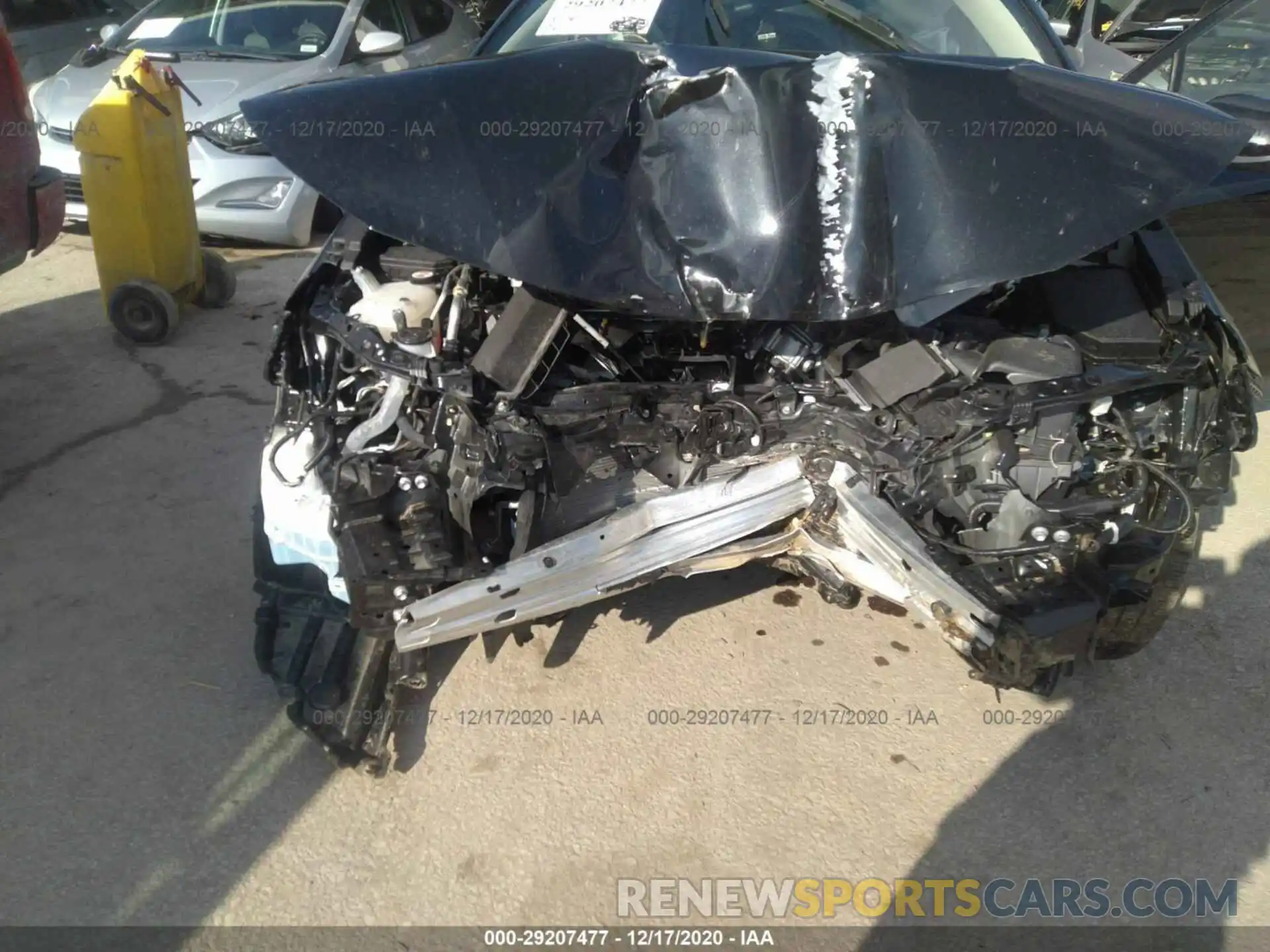 6 Photograph of a damaged car JTDEPRAE0LJ020067 TOYOTA COROLLA 2020