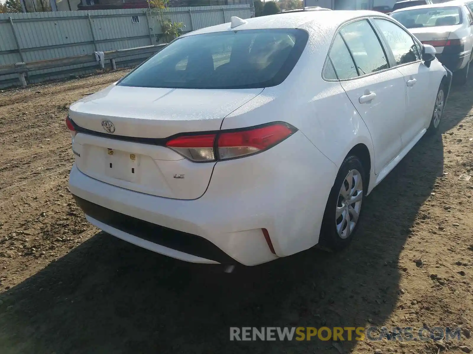 4 Photograph of a damaged car JTDEPRAE0LJ022210 TOYOTA COROLLA 2020