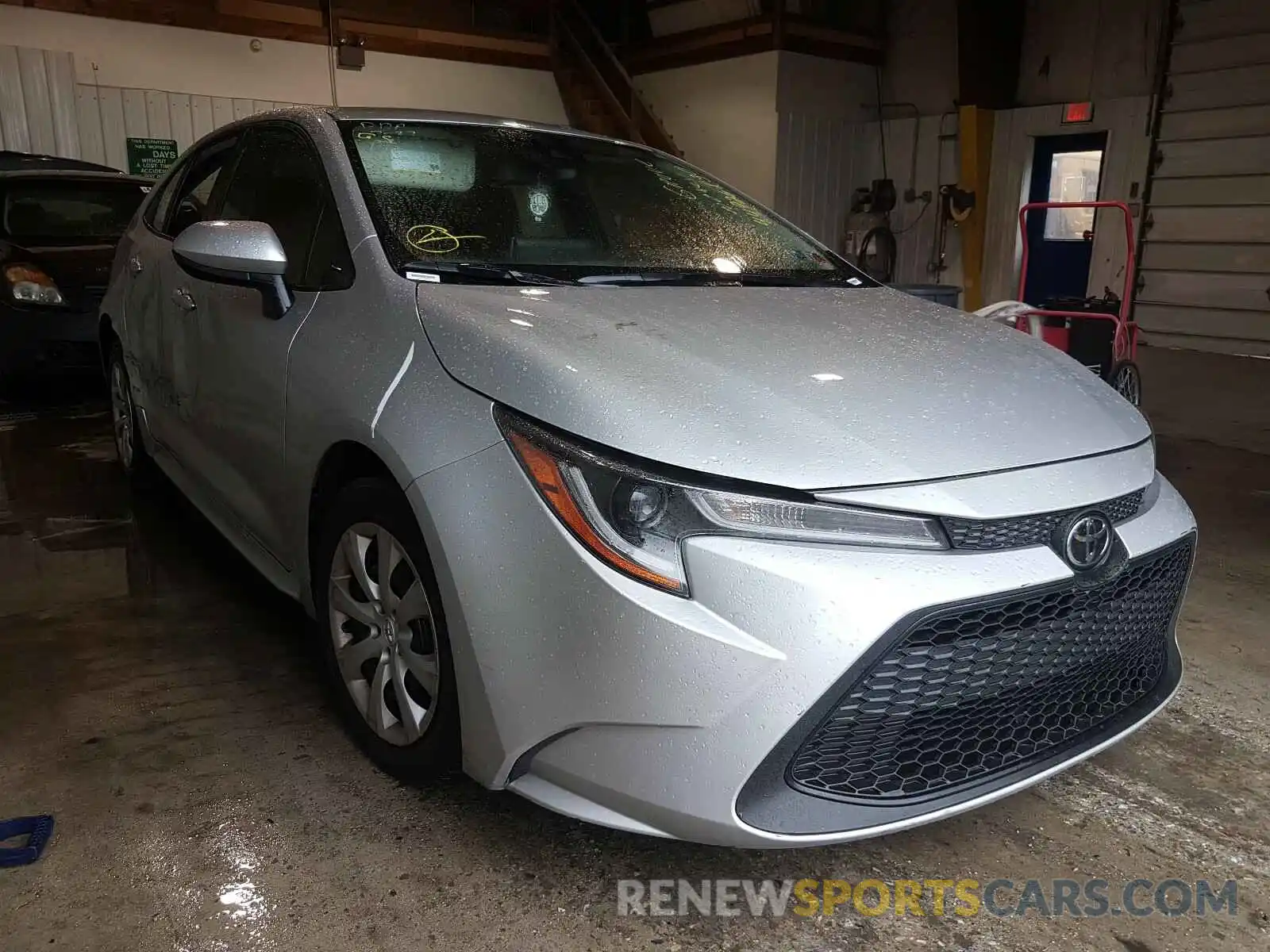 1 Photograph of a damaged car JTDEPRAE0LJ022238 TOYOTA COROLLA 2020