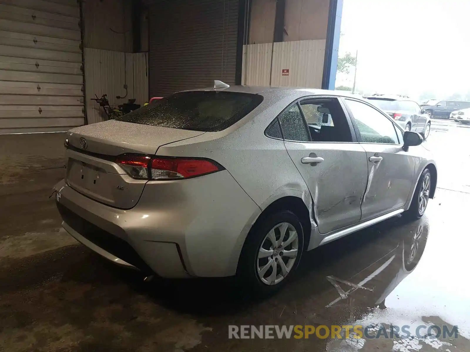 4 Photograph of a damaged car JTDEPRAE0LJ022238 TOYOTA COROLLA 2020