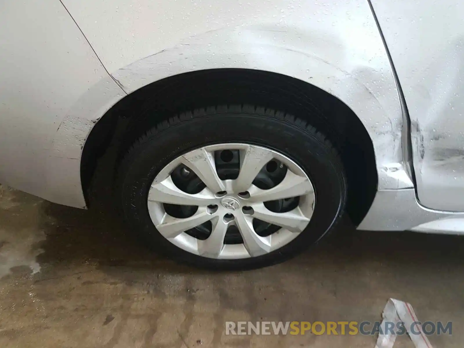 9 Photograph of a damaged car JTDEPRAE0LJ022238 TOYOTA COROLLA 2020