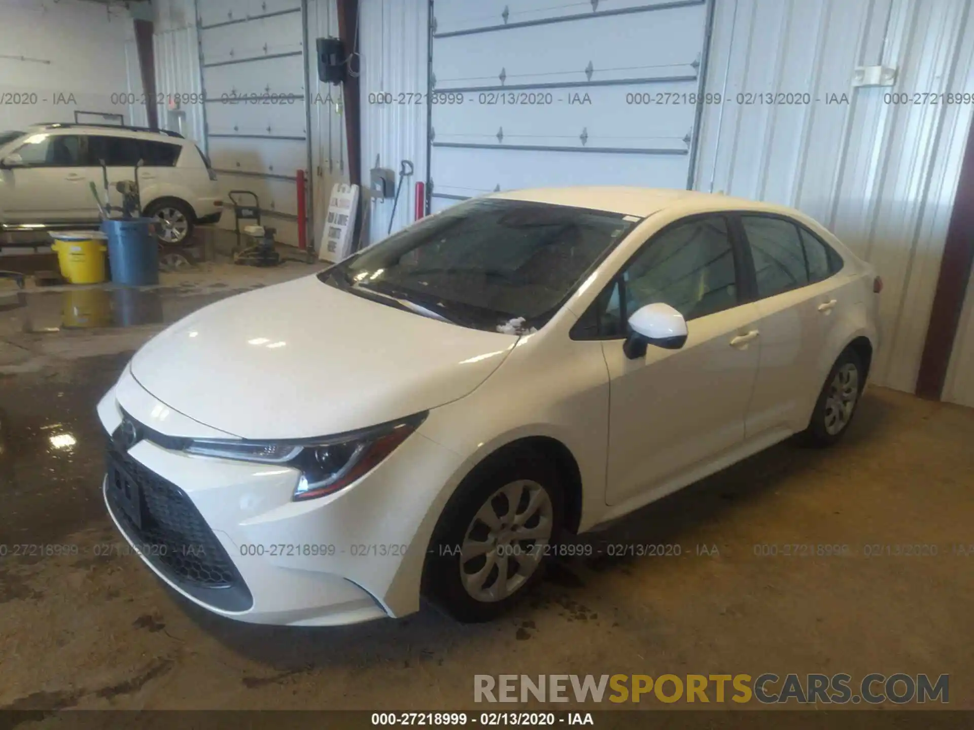 2 Photograph of a damaged car JTDEPRAE0LJ022496 TOYOTA COROLLA 2020