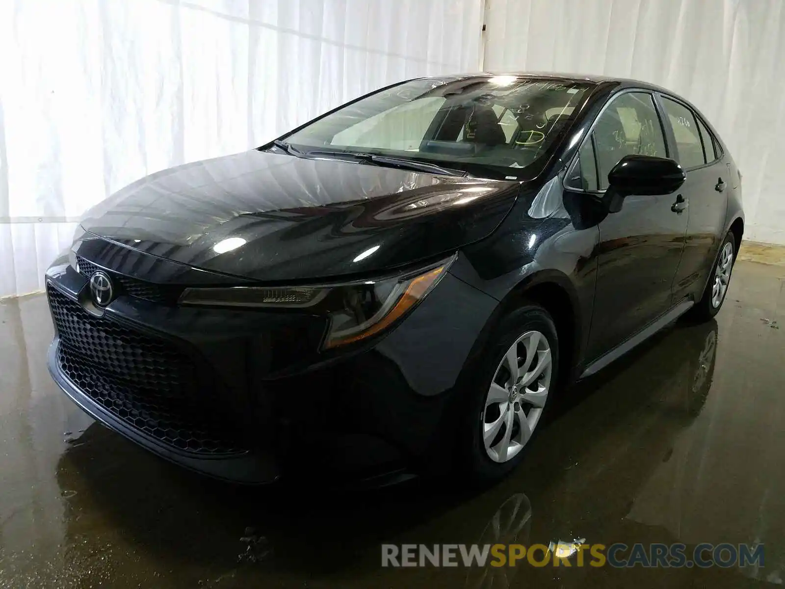 2 Photograph of a damaged car JTDEPRAE0LJ023308 TOYOTA COROLLA 2020