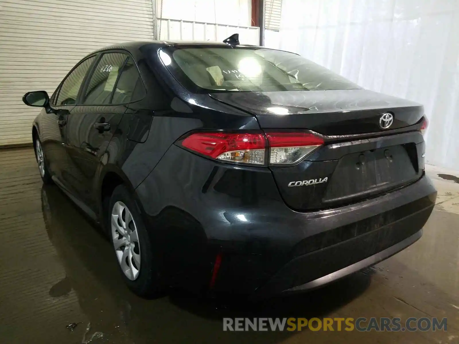 3 Photograph of a damaged car JTDEPRAE0LJ023308 TOYOTA COROLLA 2020