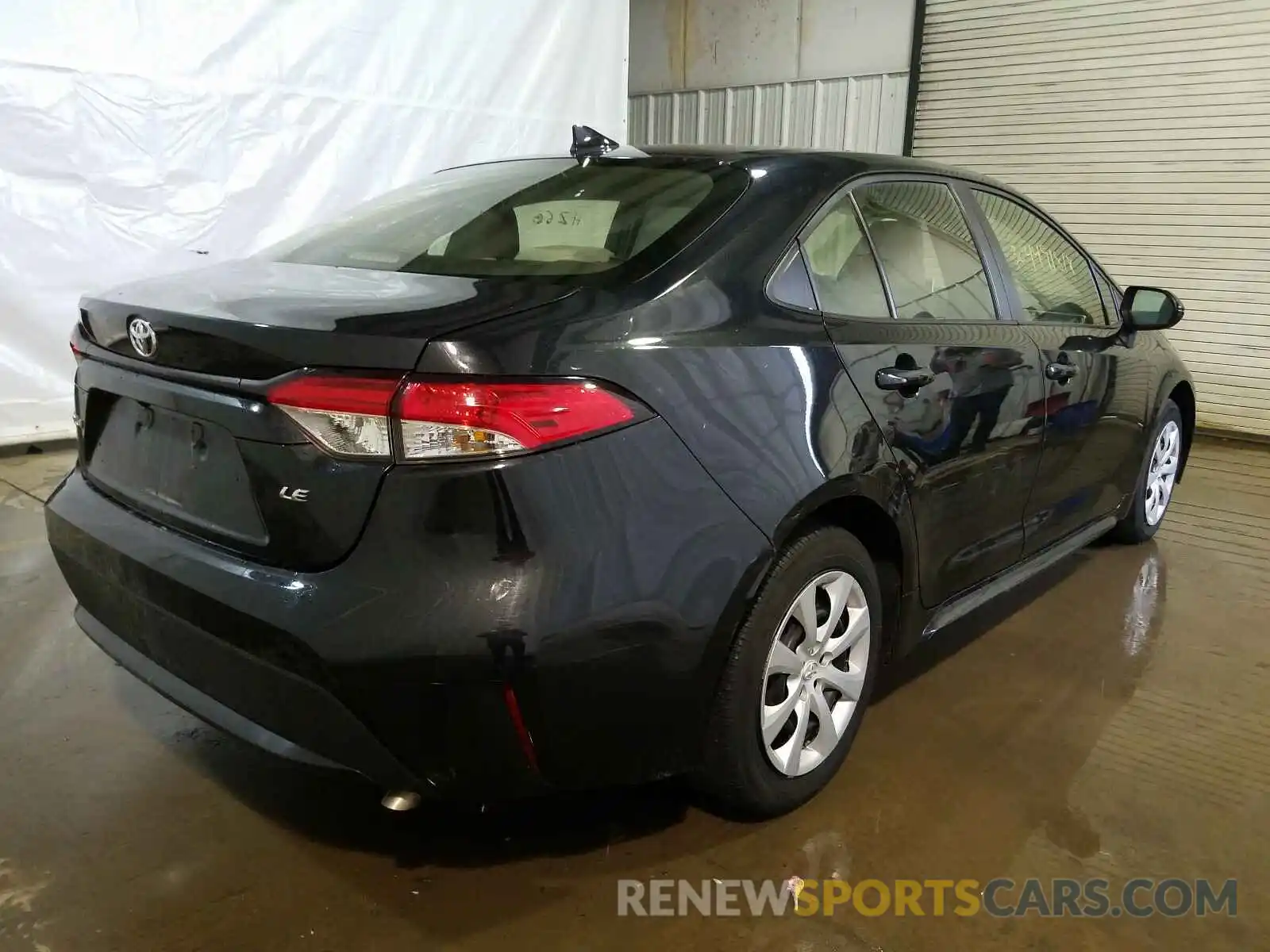 4 Photograph of a damaged car JTDEPRAE0LJ023308 TOYOTA COROLLA 2020