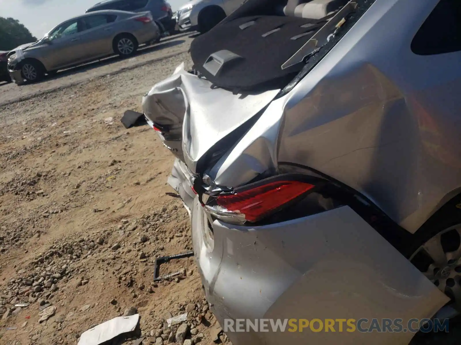 9 Photograph of a damaged car JTDEPRAE0LJ023485 TOYOTA COROLLA 2020