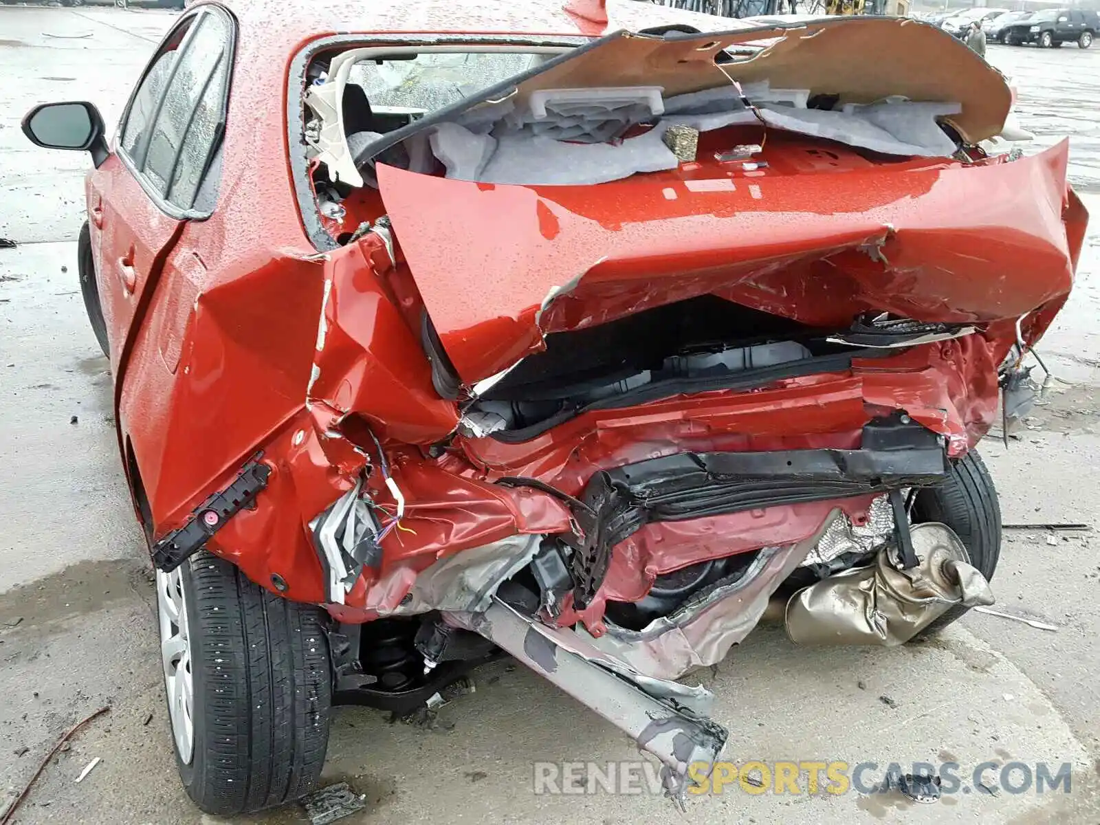 9 Фотография поврежденного автомобиля JTDEPRAE0LJ023728 TOYOTA COROLLA 2020