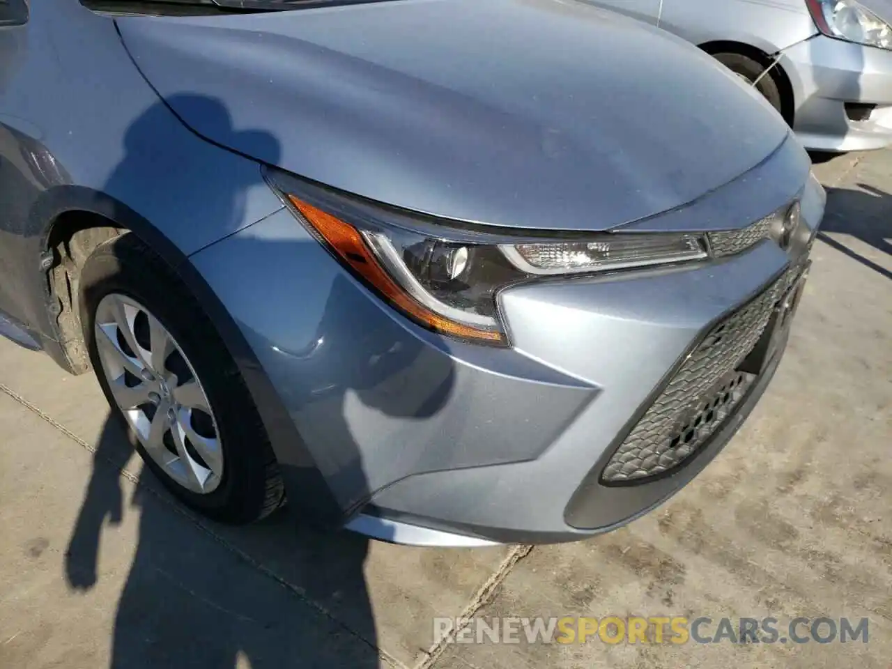 9 Photograph of a damaged car JTDEPRAE0LJ024247 TOYOTA COROLLA 2020