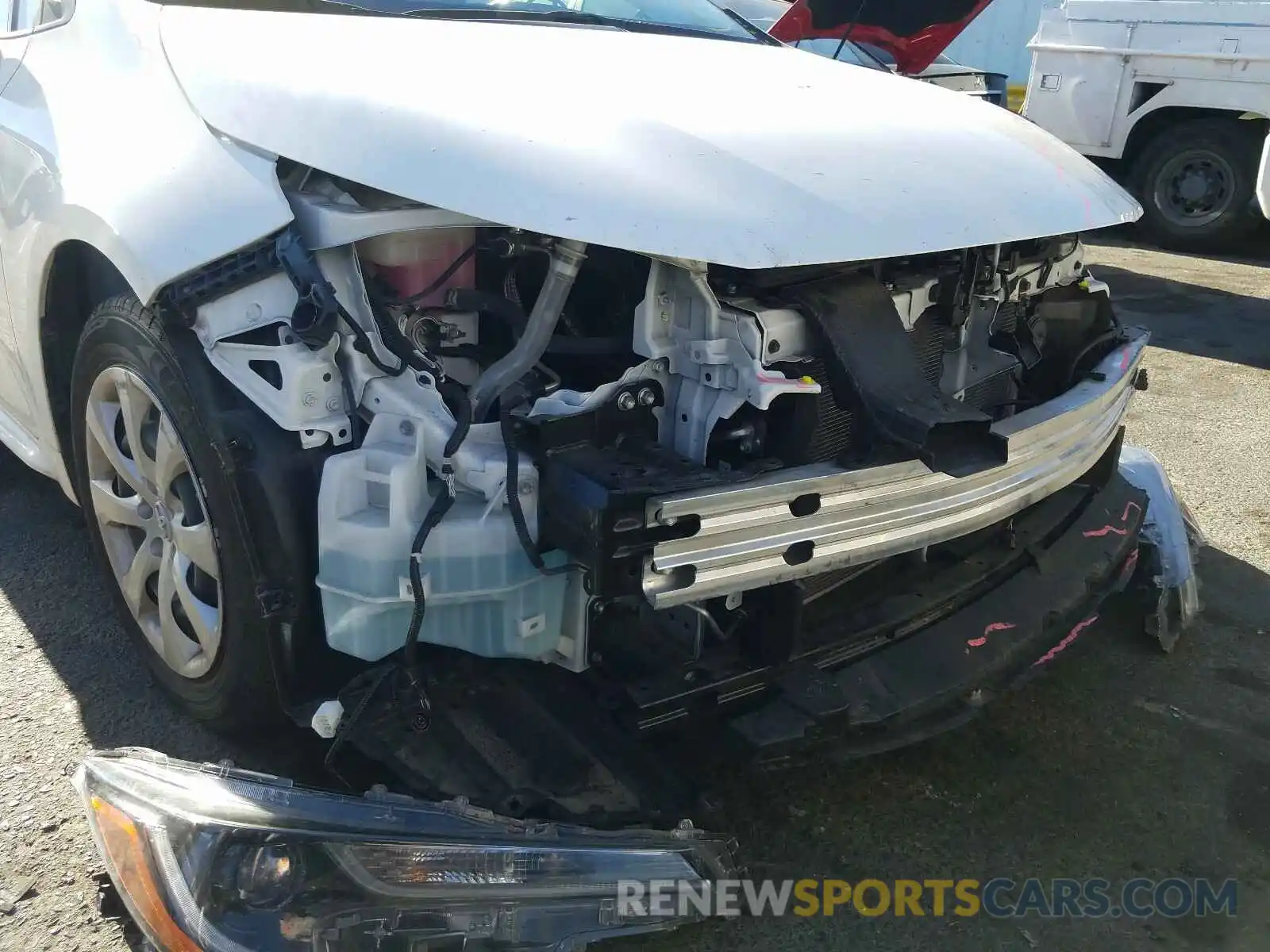 9 Photograph of a damaged car JTDEPRAE0LJ025091 TOYOTA COROLLA 2020