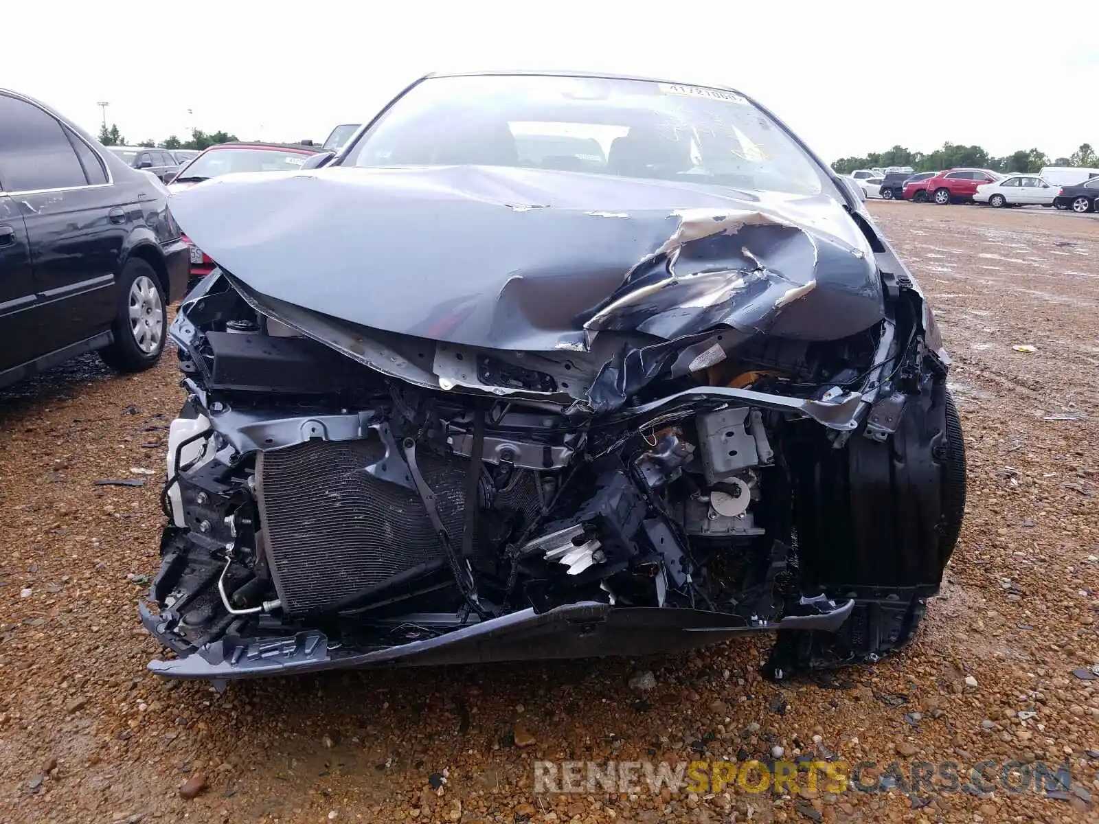 9 Photograph of a damaged car JTDEPRAE0LJ025933 TOYOTA COROLLA 2020