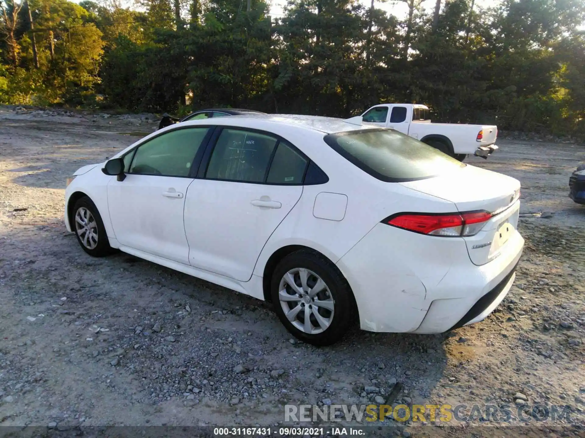 3 Photograph of a damaged car JTDEPRAE0LJ026788 TOYOTA COROLLA 2020