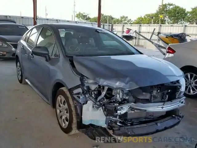 1 Photograph of a damaged car JTDEPRAE0LJ027732 TOYOTA COROLLA 2020