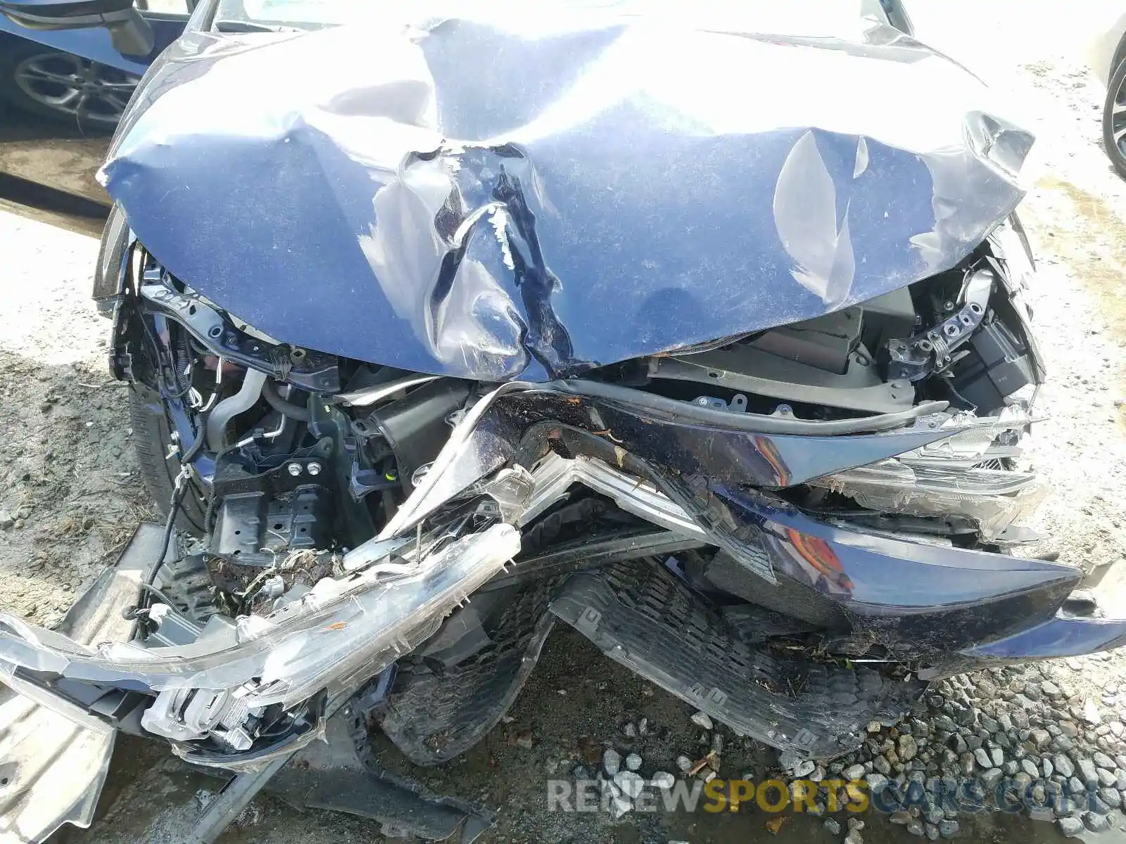 7 Photograph of a damaged car JTDEPRAE0LJ027813 TOYOTA COROLLA 2020