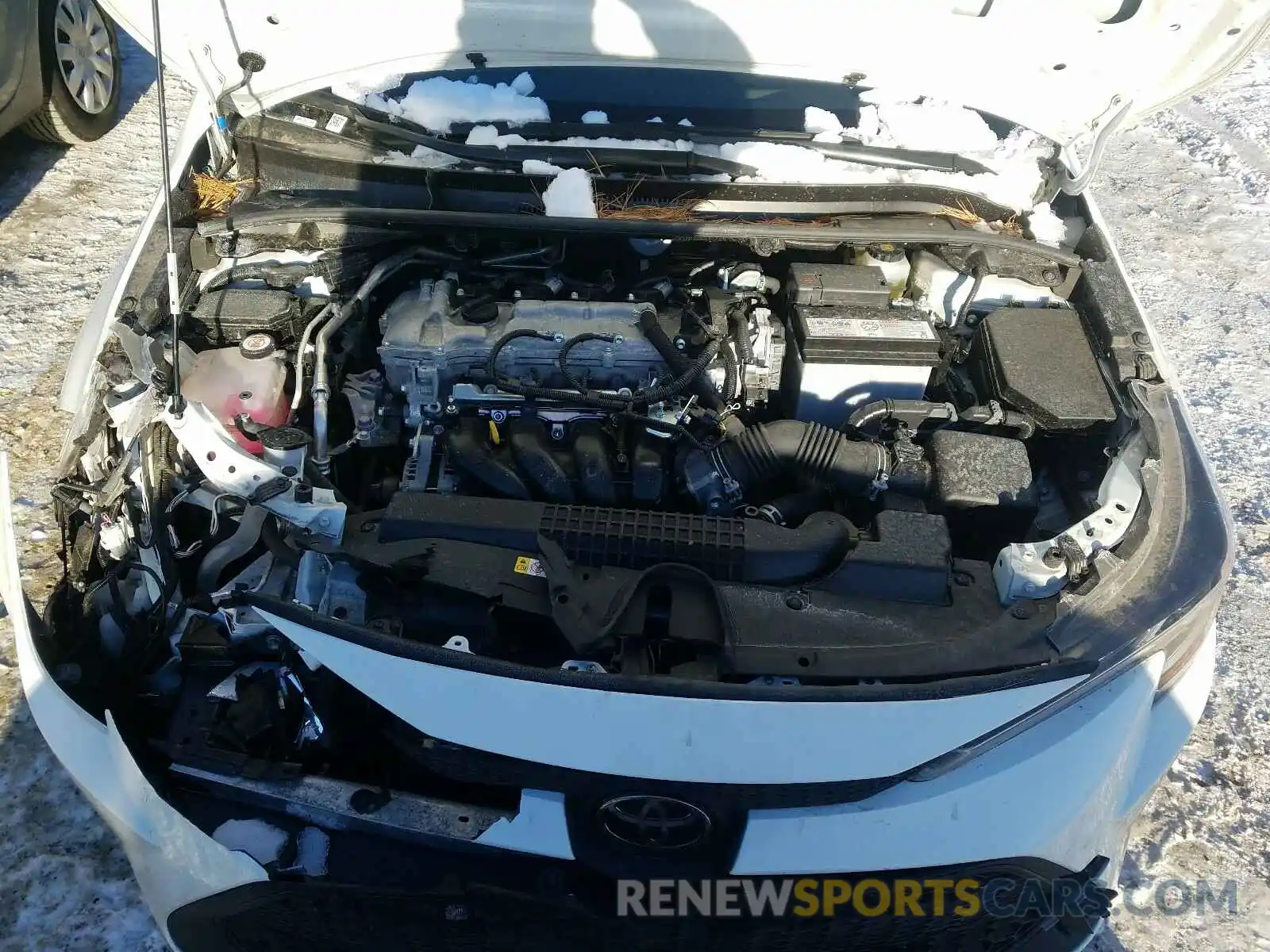 7 Photograph of a damaged car JTDEPRAE0LJ028721 TOYOTA COROLLA 2020