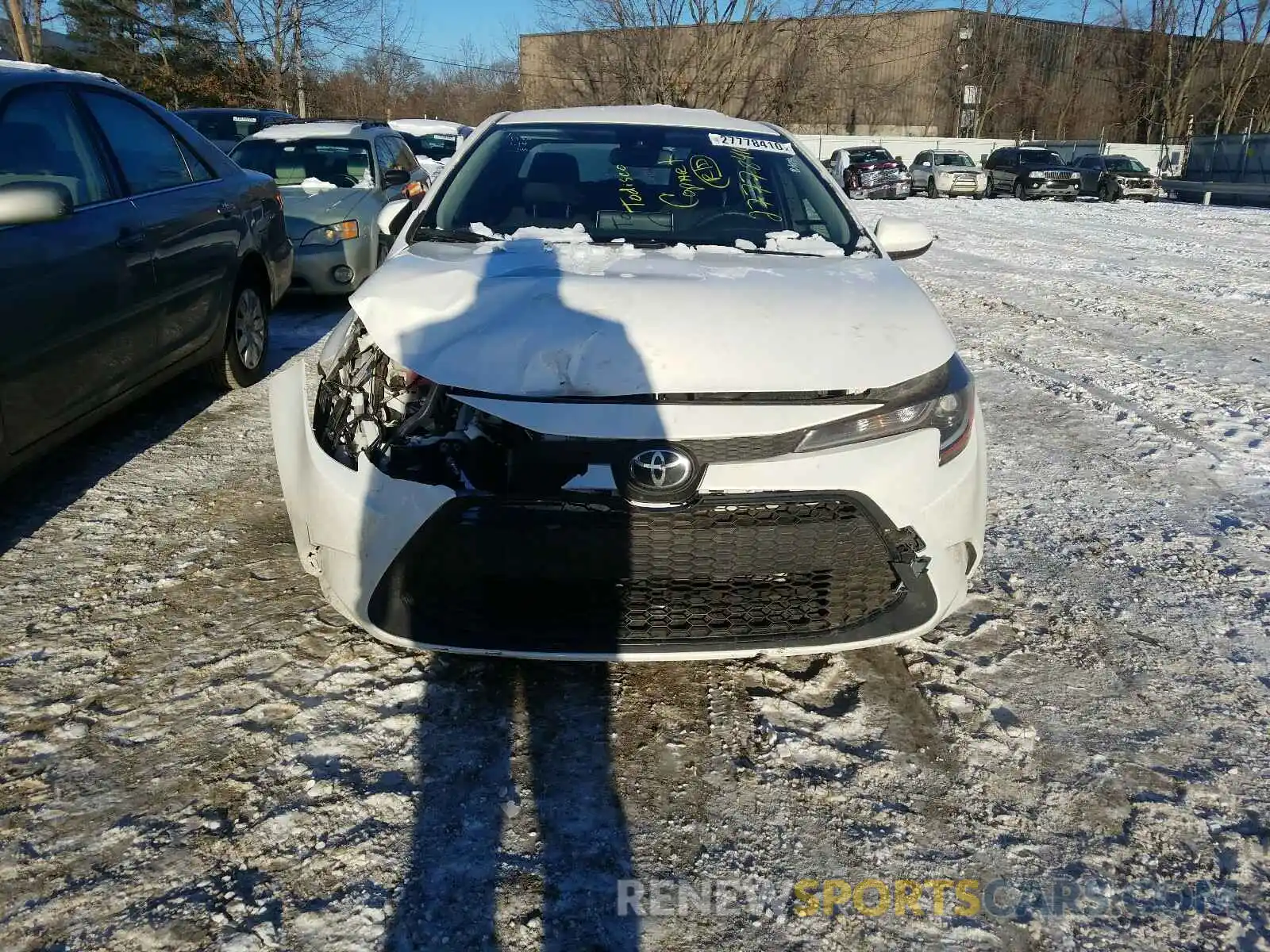 9 Photograph of a damaged car JTDEPRAE0LJ028721 TOYOTA COROLLA 2020