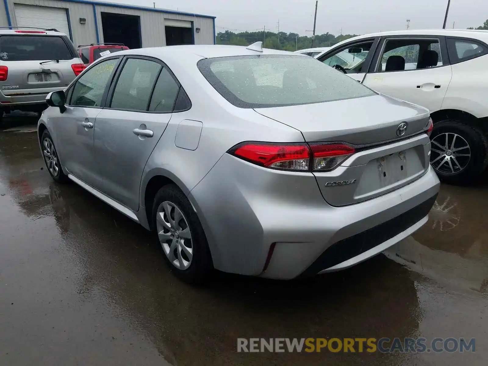 3 Photograph of a damaged car JTDEPRAE0LJ029190 TOYOTA COROLLA 2020