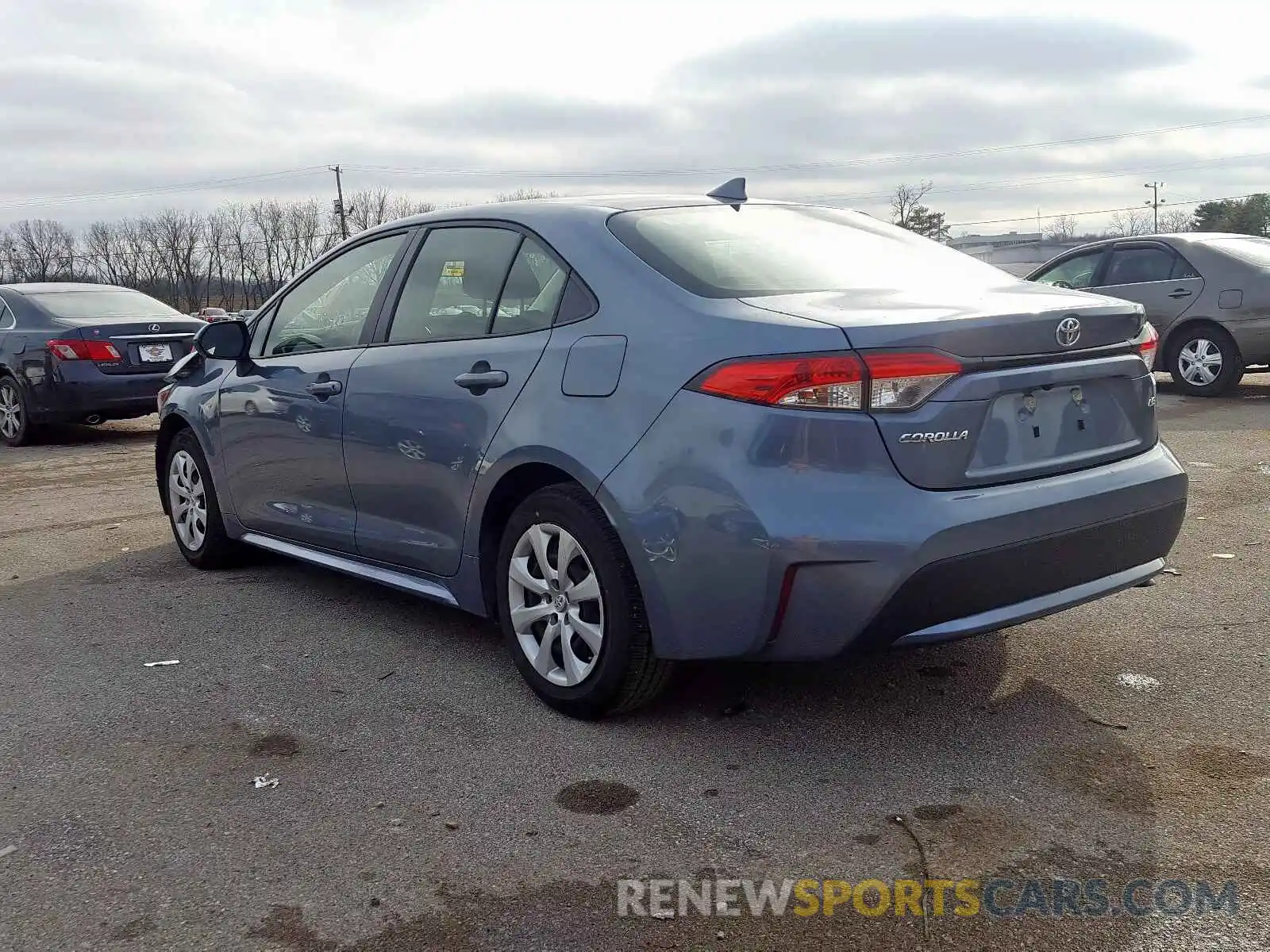 3 Photograph of a damaged car JTDEPRAE0LJ029688 TOYOTA COROLLA 2020