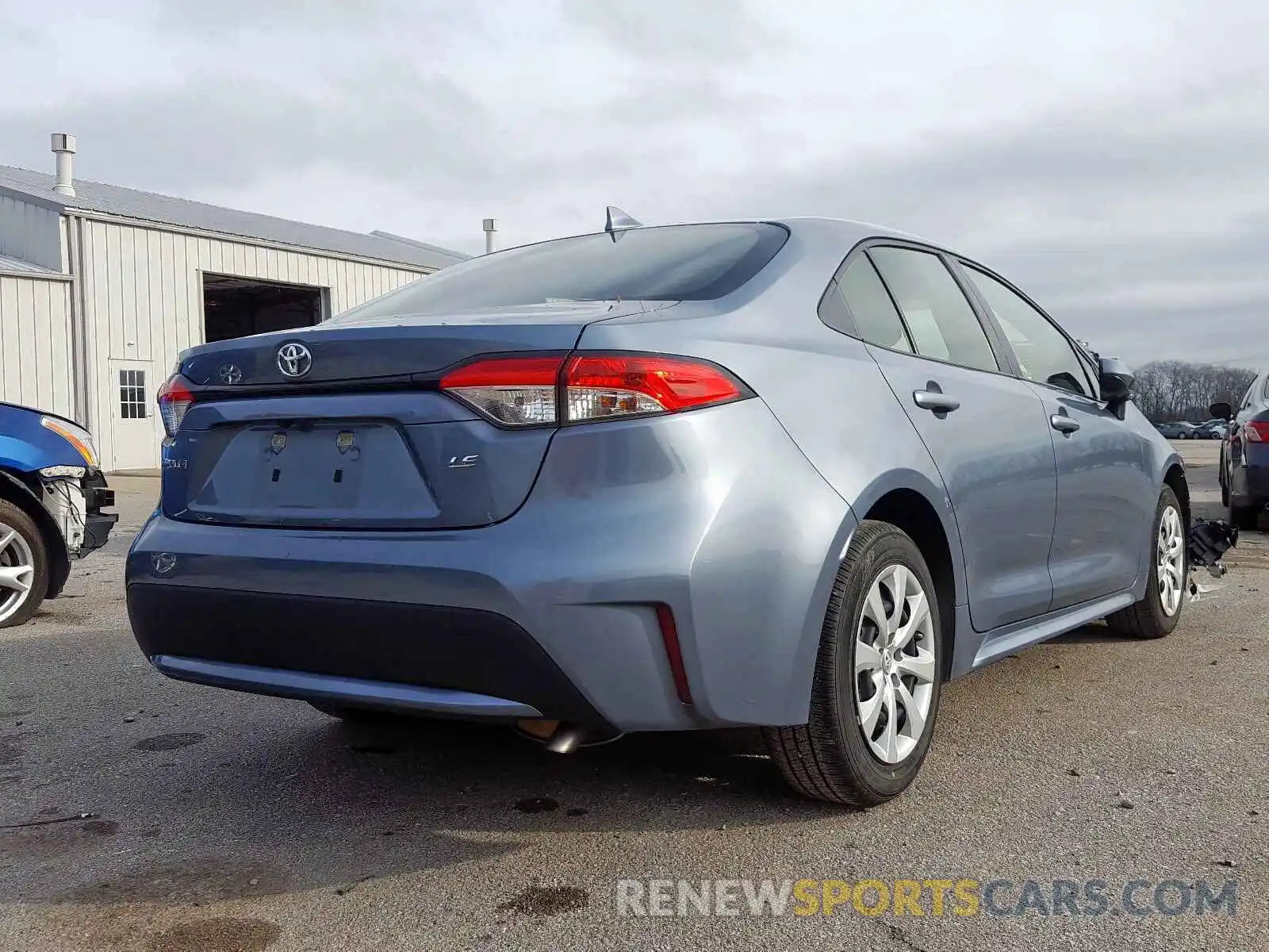 4 Photograph of a damaged car JTDEPRAE0LJ029688 TOYOTA COROLLA 2020