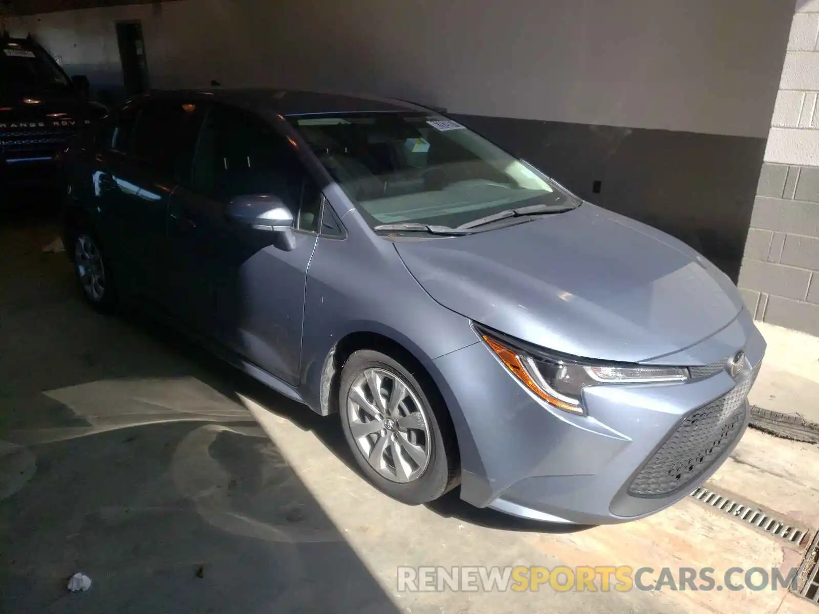 1 Photograph of a damaged car JTDEPRAE0LJ032509 TOYOTA COROLLA 2020