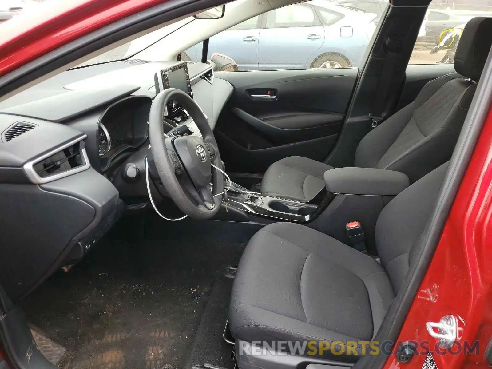 5 Photograph of a damaged car JTDEPRAE0LJ033238 TOYOTA COROLLA 2020