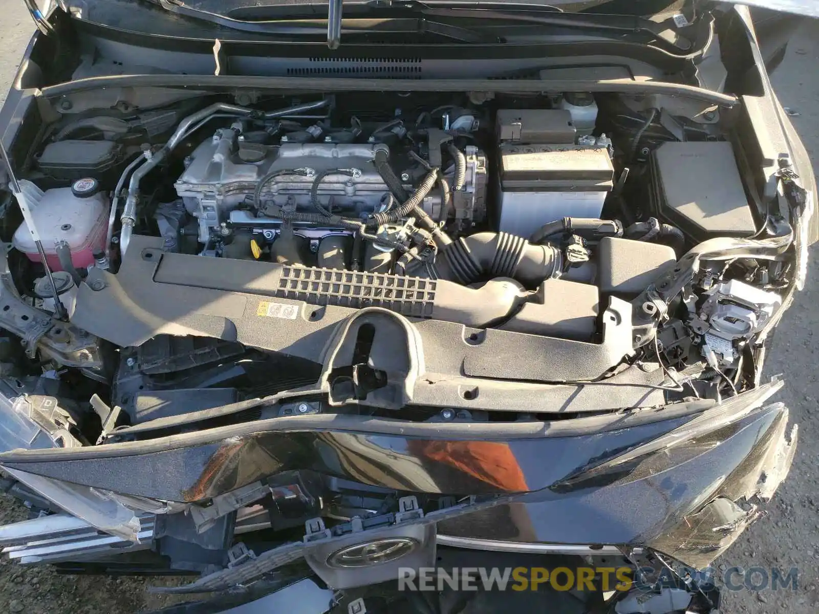 7 Photograph of a damaged car JTDEPRAE0LJ034549 TOYOTA COROLLA 2020