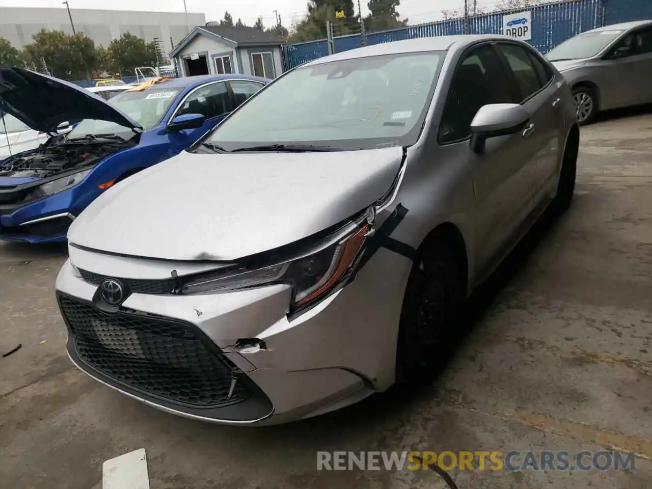 9 Photograph of a damaged car JTDEPRAE0LJ035667 TOYOTA COROLLA 2020