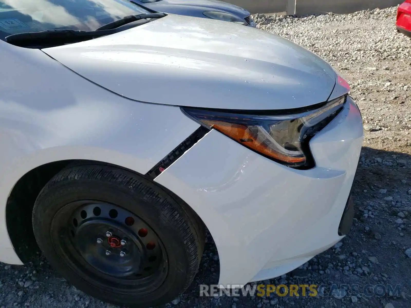 9 Photograph of a damaged car JTDEPRAE0LJ036723 TOYOTA COROLLA 2020