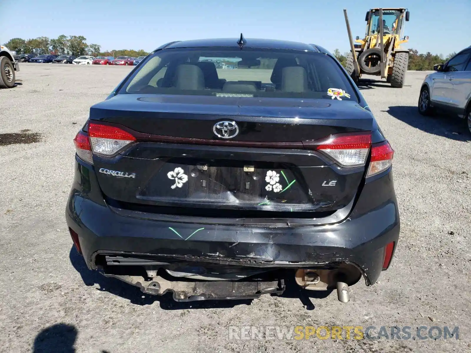 9 Photograph of a damaged car JTDEPRAE0LJ037600 TOYOTA COROLLA 2020