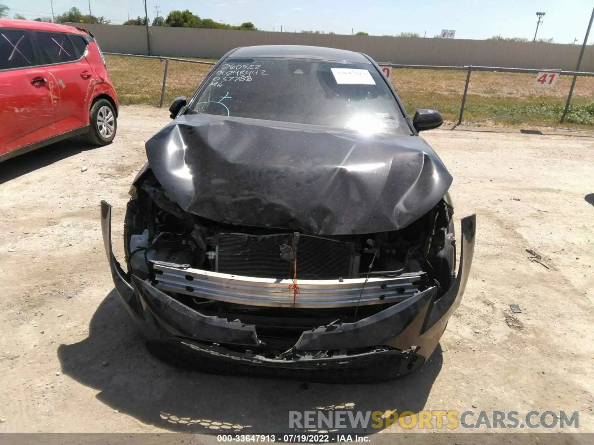 6 Photograph of a damaged car JTDEPRAE0LJ037788 TOYOTA COROLLA 2020