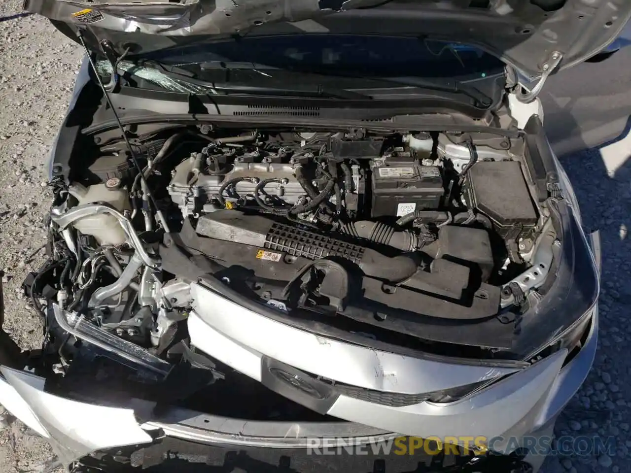 7 Photograph of a damaged car JTDEPRAE0LJ038052 TOYOTA COROLLA 2020