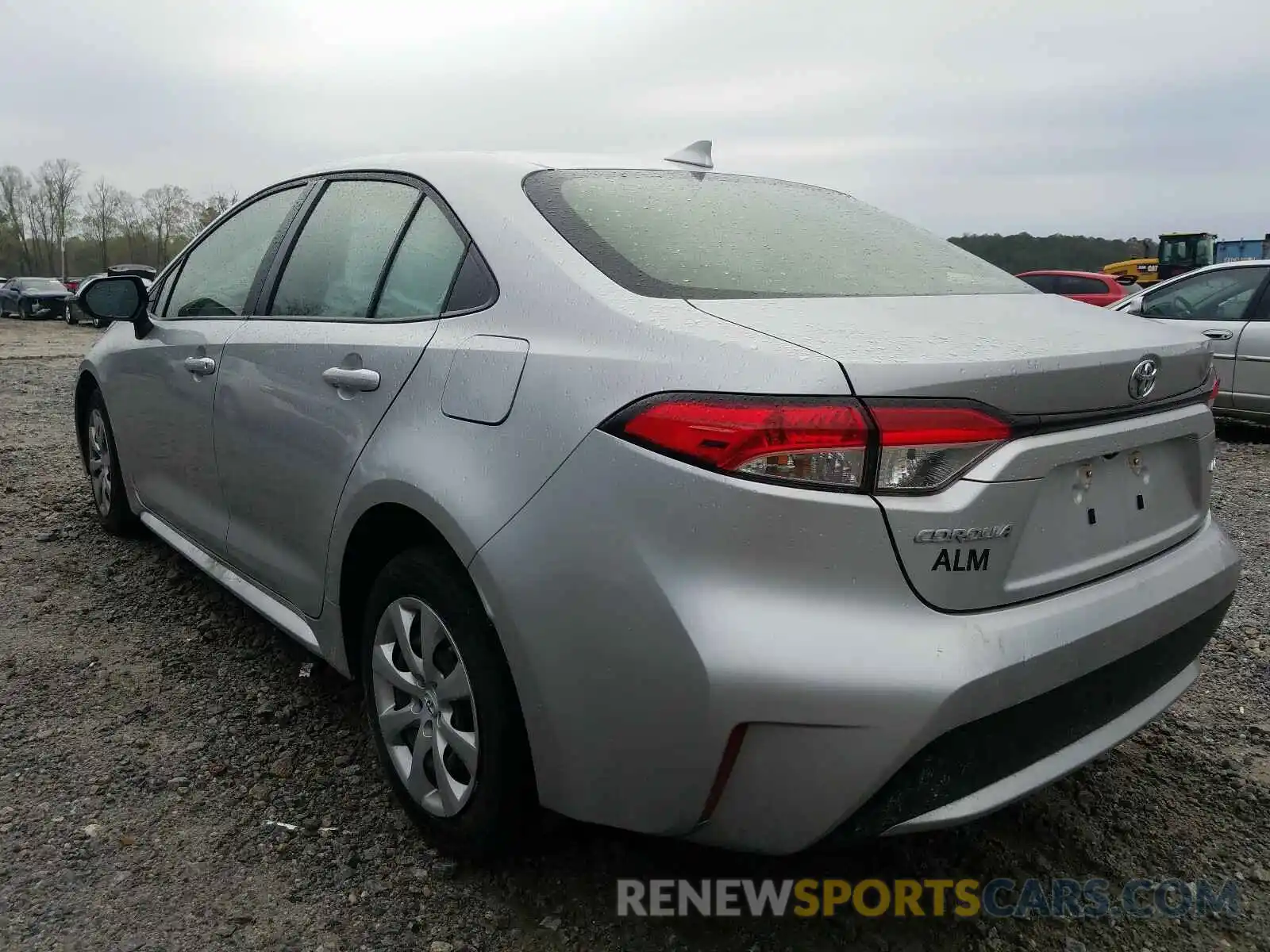 3 Photograph of a damaged car JTDEPRAE0LJ038911 TOYOTA COROLLA 2020