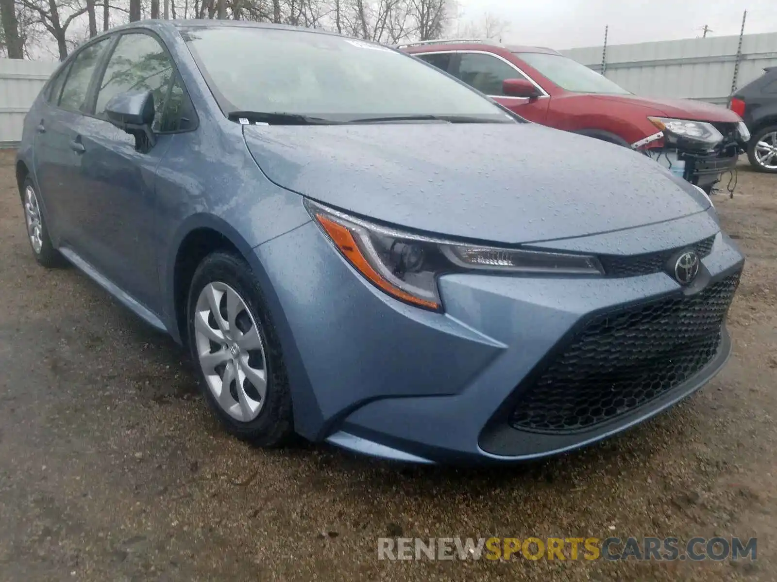 1 Photograph of a damaged car JTDEPRAE0LJ039265 TOYOTA COROLLA 2020