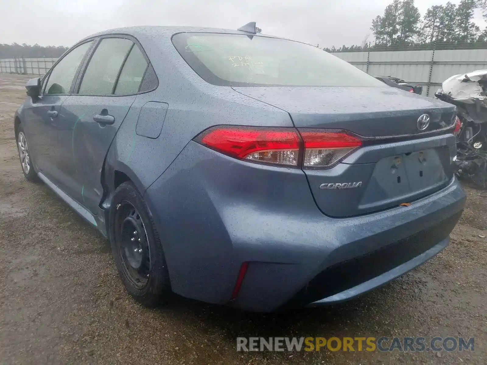 3 Photograph of a damaged car JTDEPRAE0LJ039265 TOYOTA COROLLA 2020