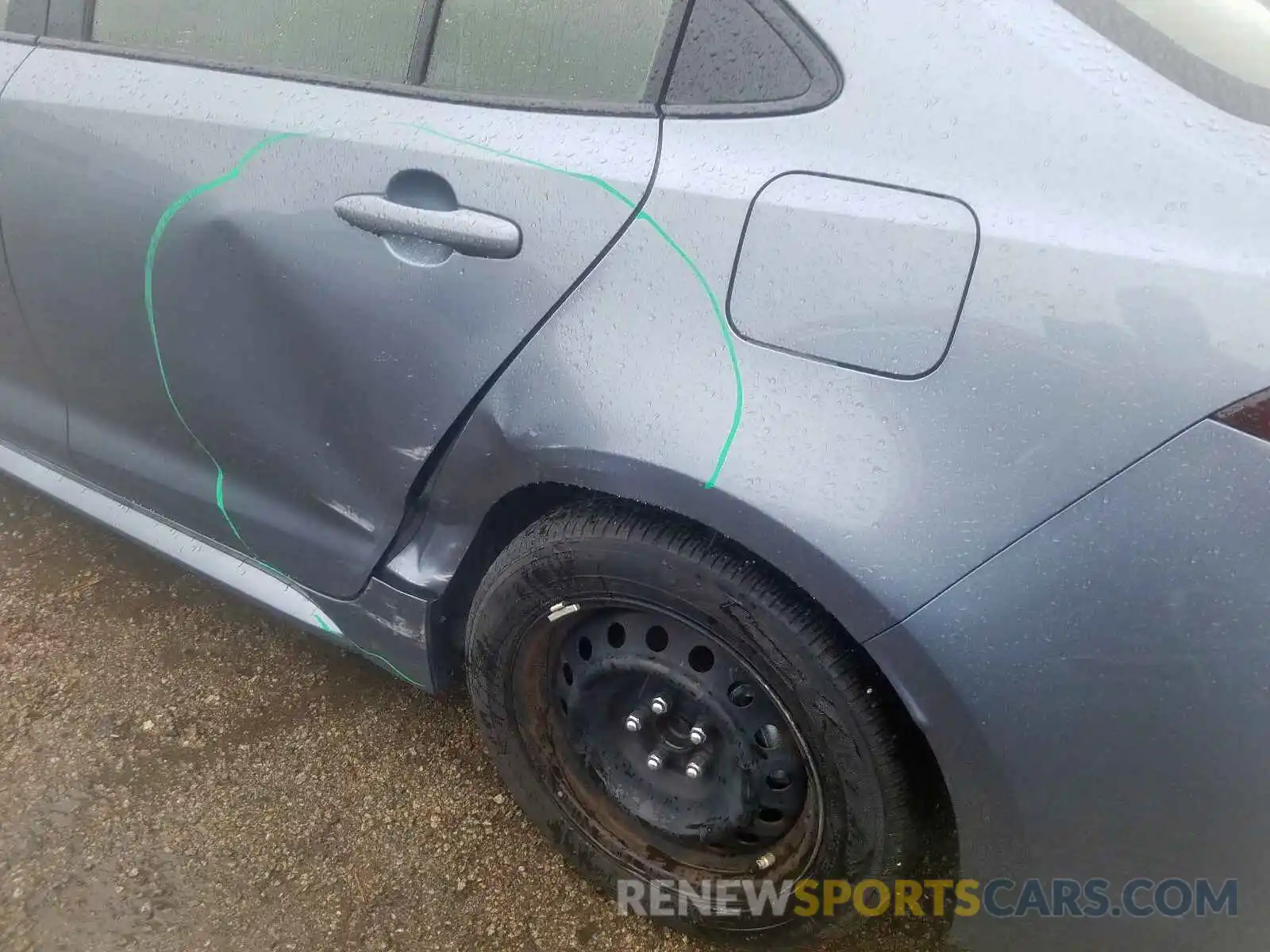 9 Photograph of a damaged car JTDEPRAE0LJ039265 TOYOTA COROLLA 2020