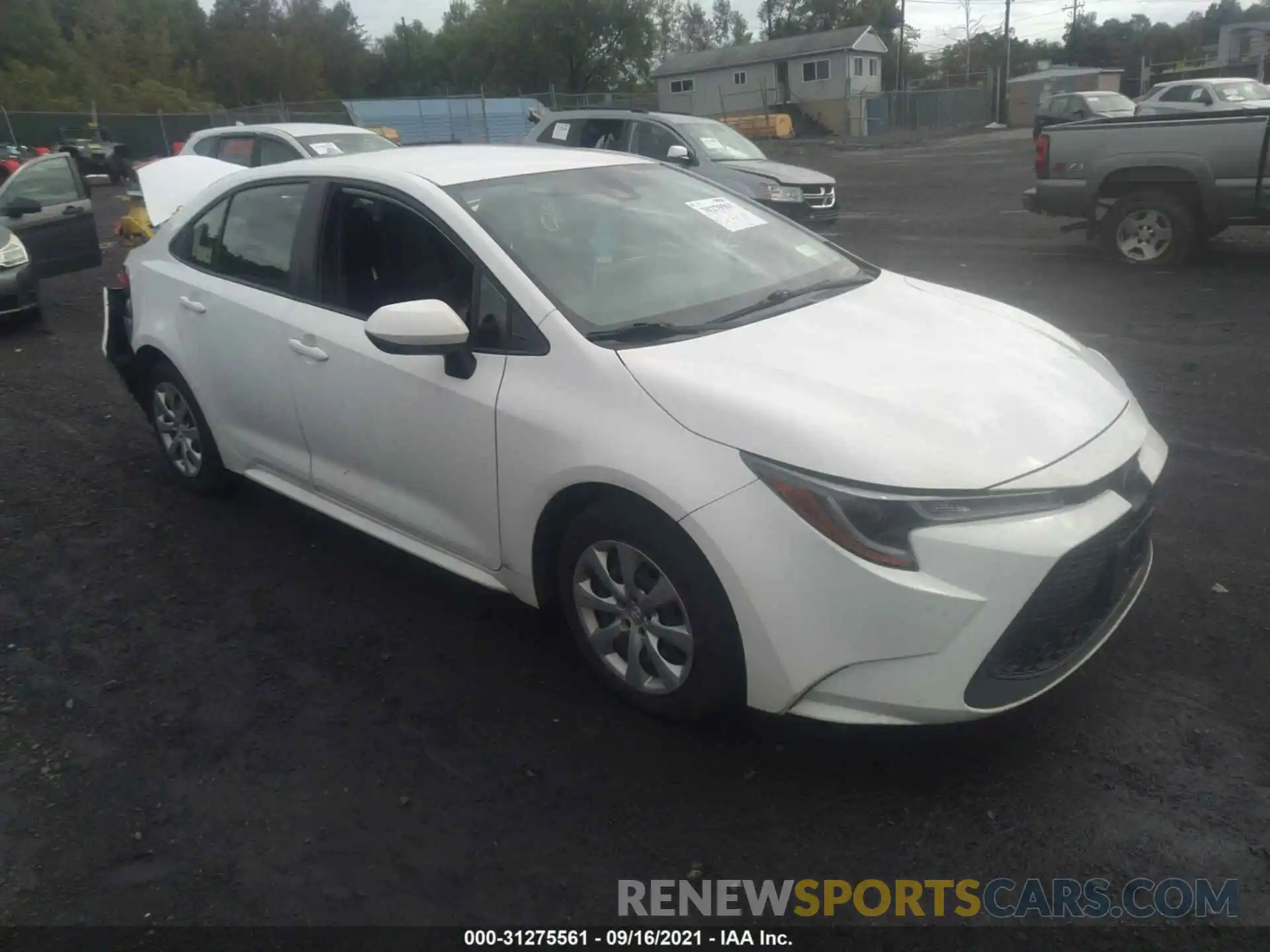 1 Photograph of a damaged car JTDEPRAE0LJ040528 TOYOTA COROLLA 2020