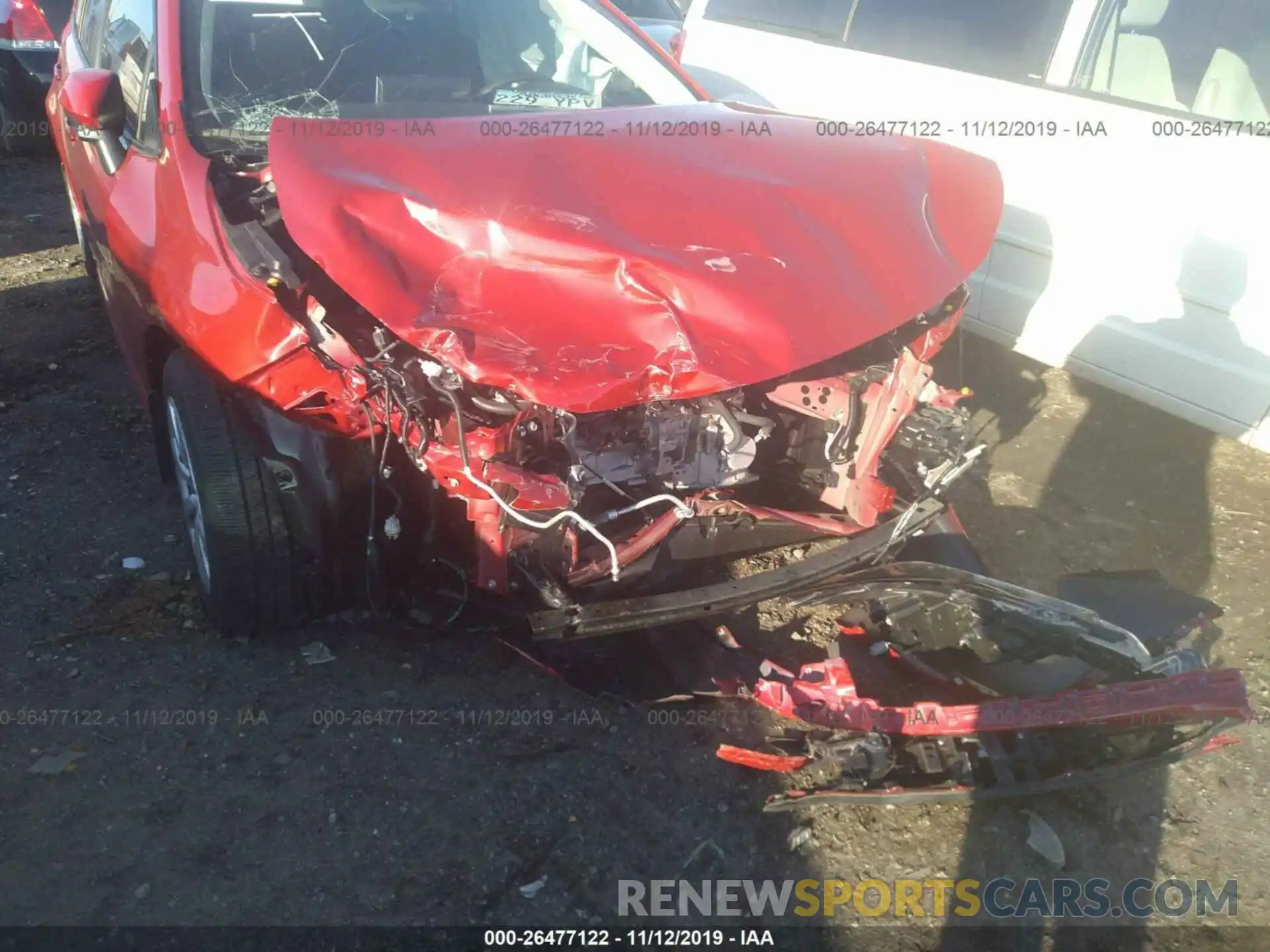 6 Photograph of a damaged car JTDEPRAE0LJ040920 TOYOTA COROLLA 2020