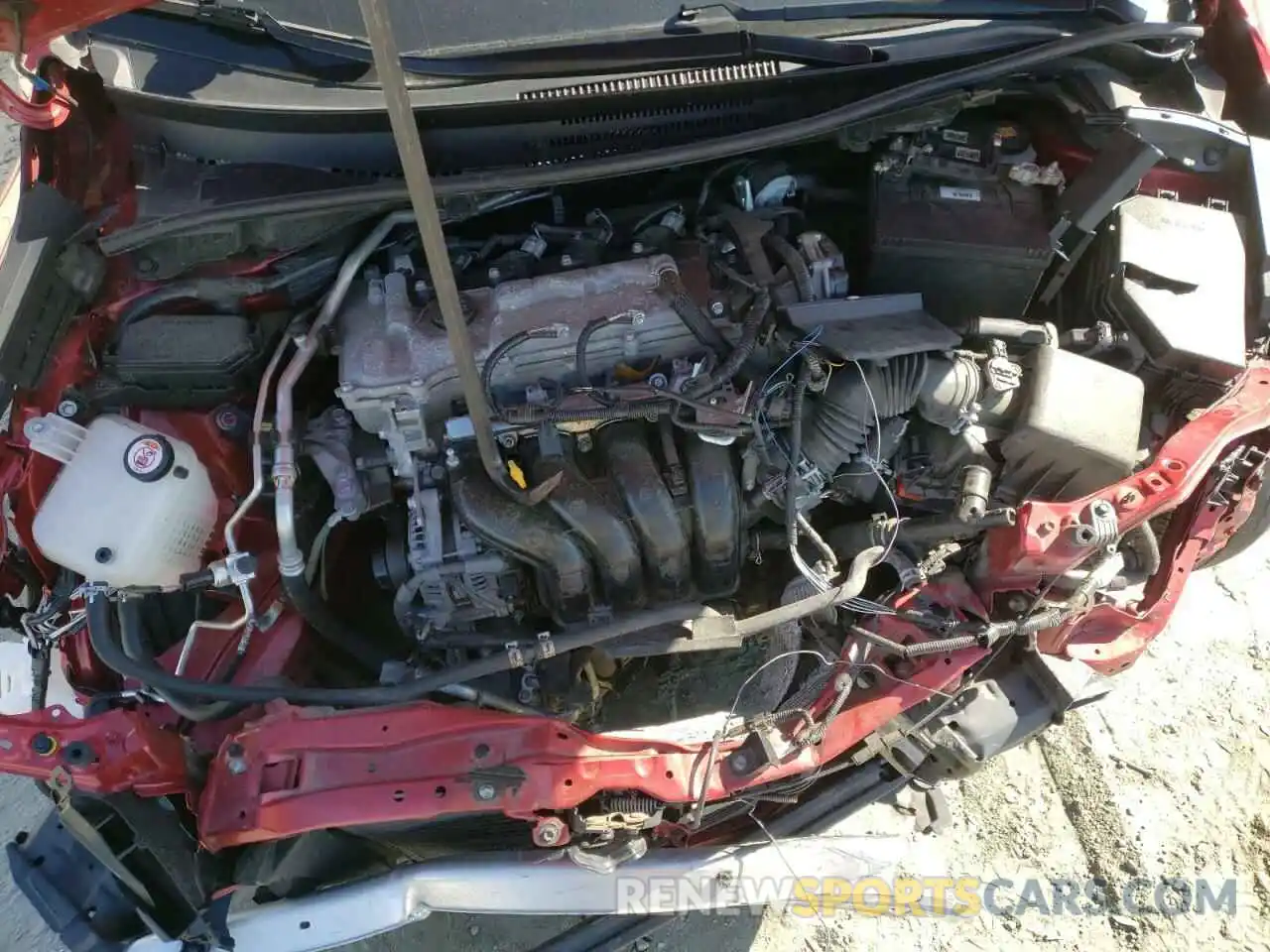 7 Photograph of a damaged car JTDEPRAE0LJ041761 TOYOTA COROLLA 2020