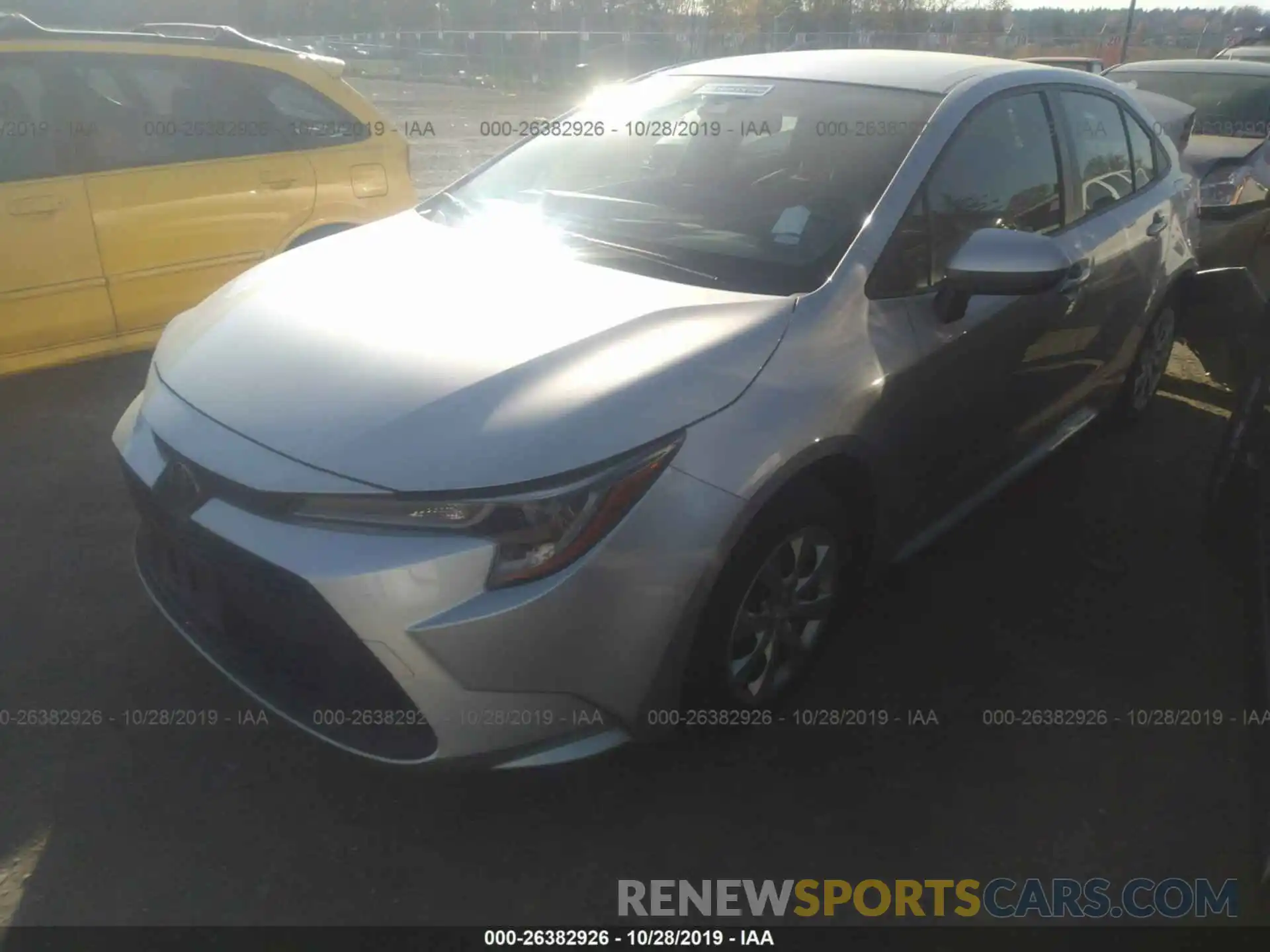 2 Photograph of a damaged car JTDEPRAE0LJ042246 TOYOTA COROLLA 2020