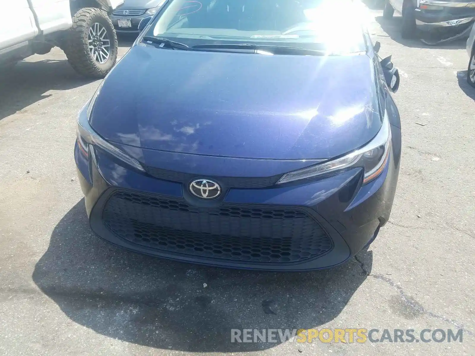 9 Photograph of a damaged car JTDEPRAE0LJ042425 TOYOTA COROLLA 2020