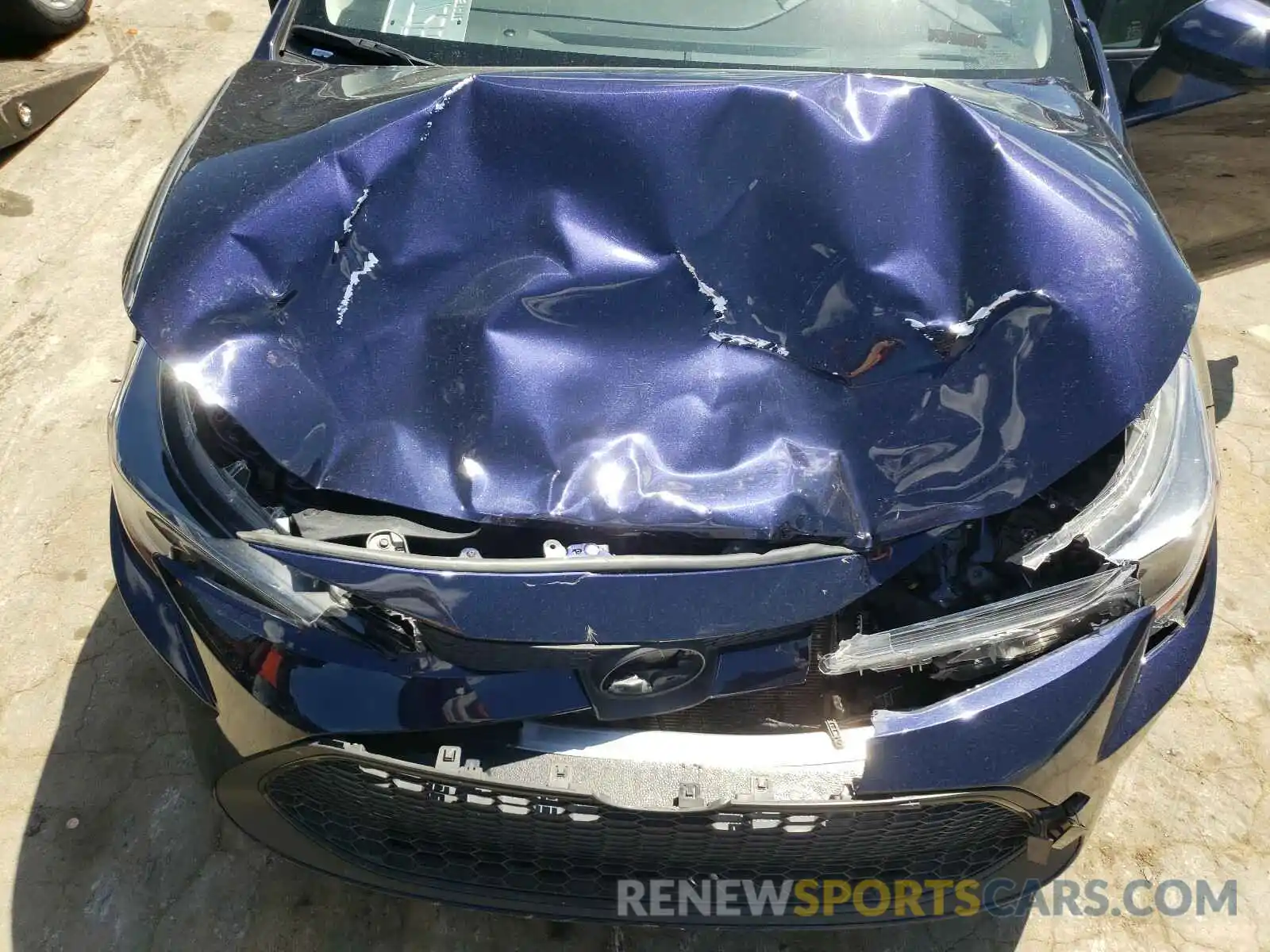 7 Photograph of a damaged car JTDEPRAE0LJ042764 TOYOTA COROLLA 2020