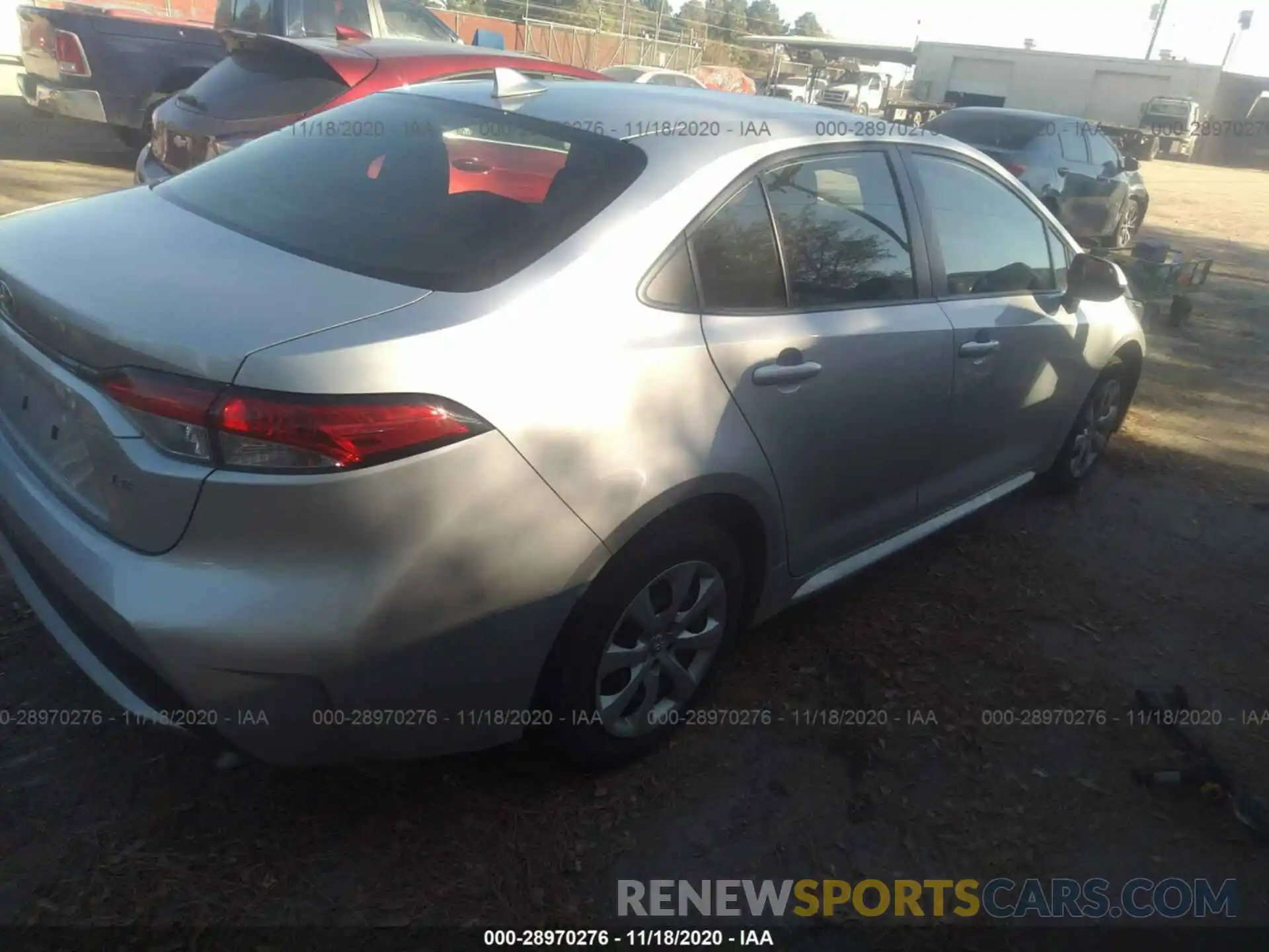 4 Photograph of a damaged car JTDEPRAE0LJ043073 TOYOTA COROLLA 2020