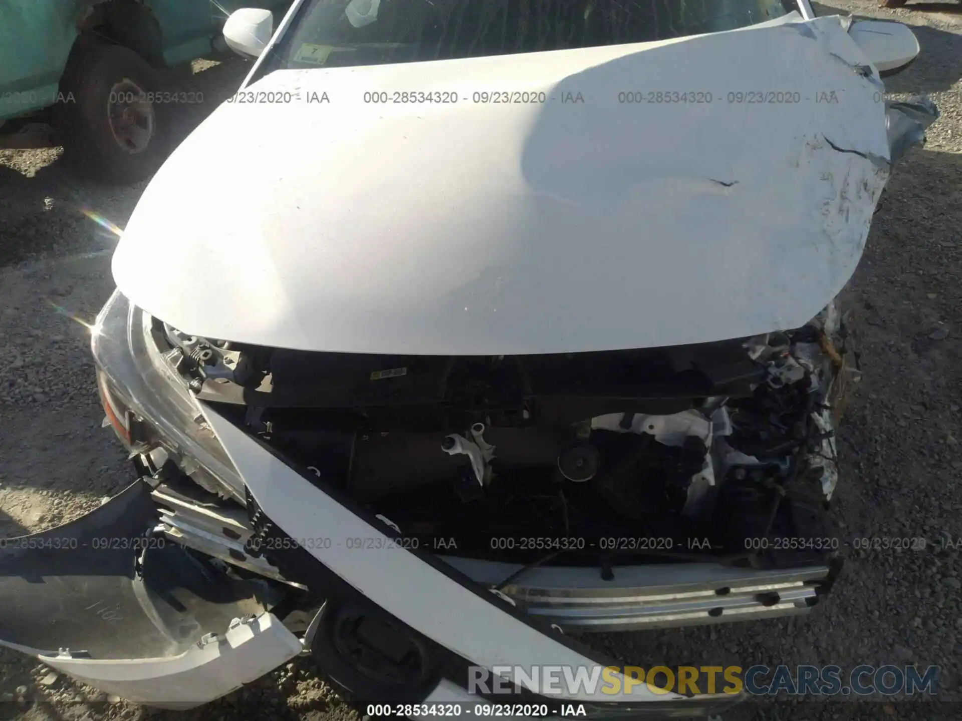 6 Photograph of a damaged car JTDEPRAE0LJ043221 TOYOTA COROLLA 2020