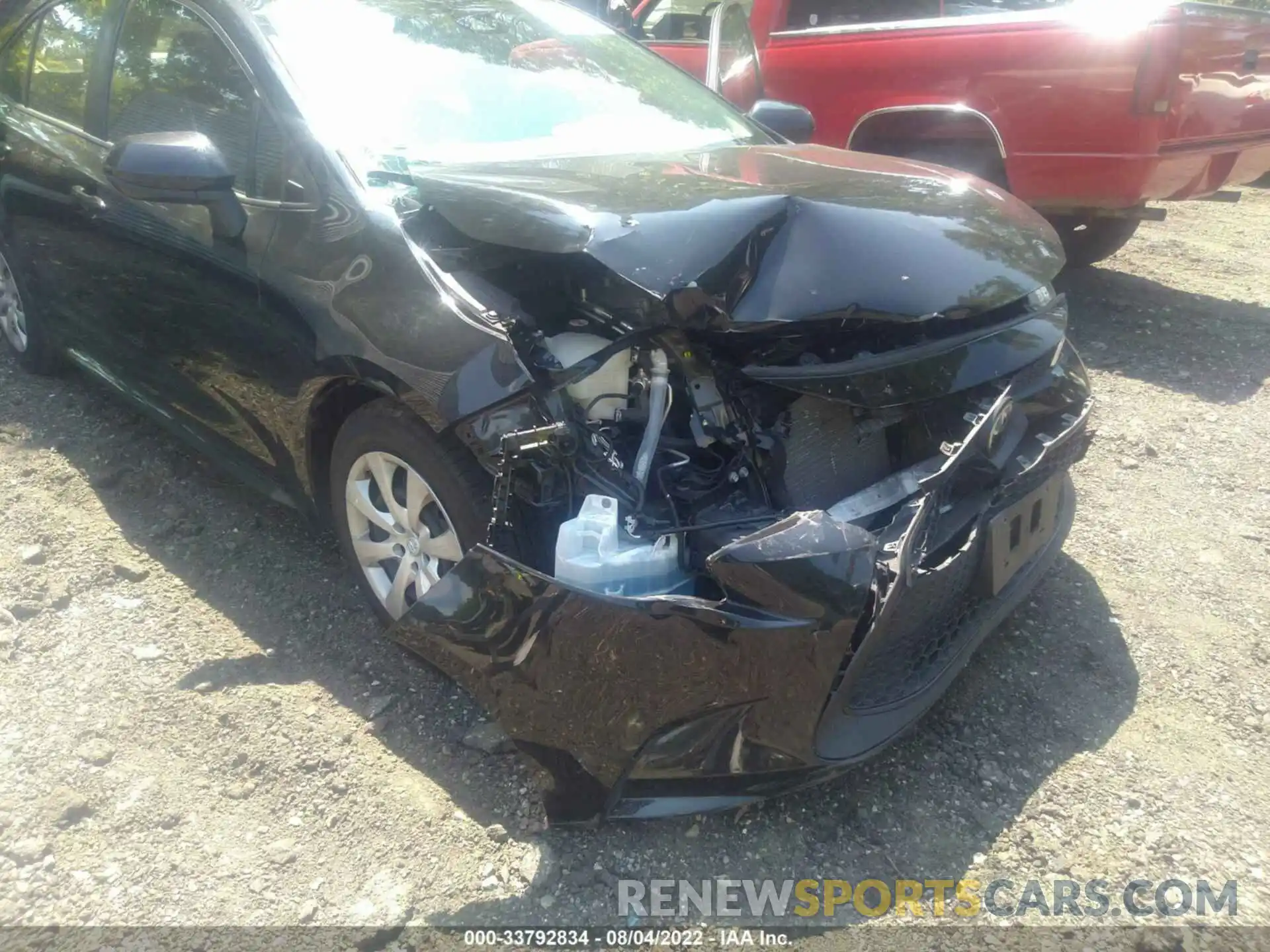 6 Photograph of a damaged car JTDEPRAE0LJ043364 TOYOTA COROLLA 2020