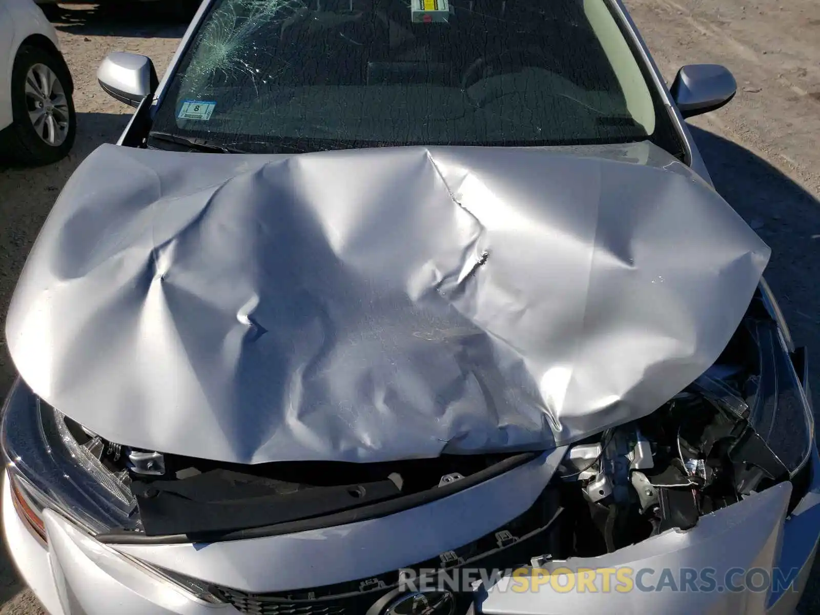 7 Photograph of a damaged car JTDEPRAE0LJ043509 TOYOTA COROLLA 2020