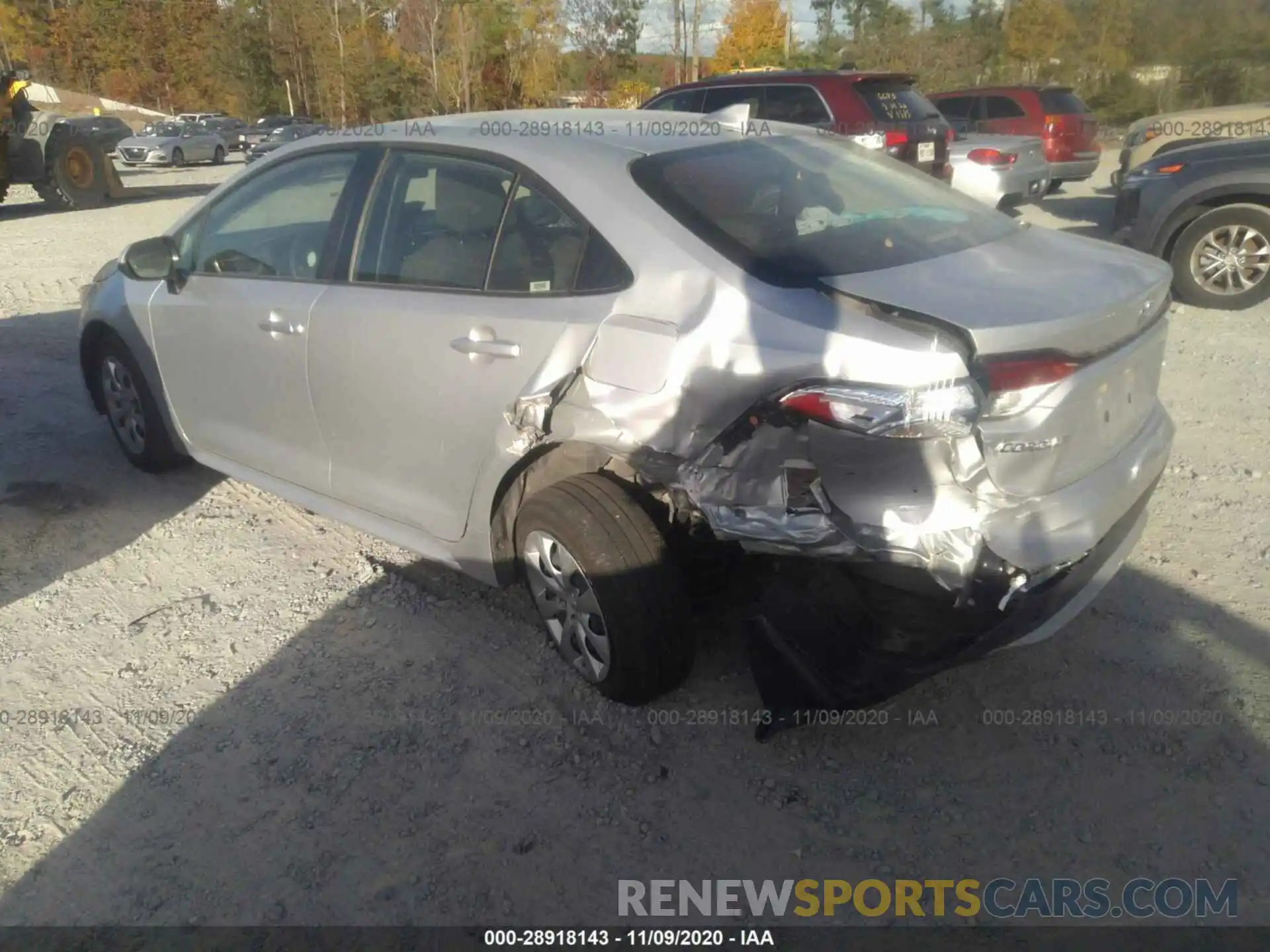 6 Photograph of a damaged car JTDEPRAE0LJ043574 TOYOTA COROLLA 2020