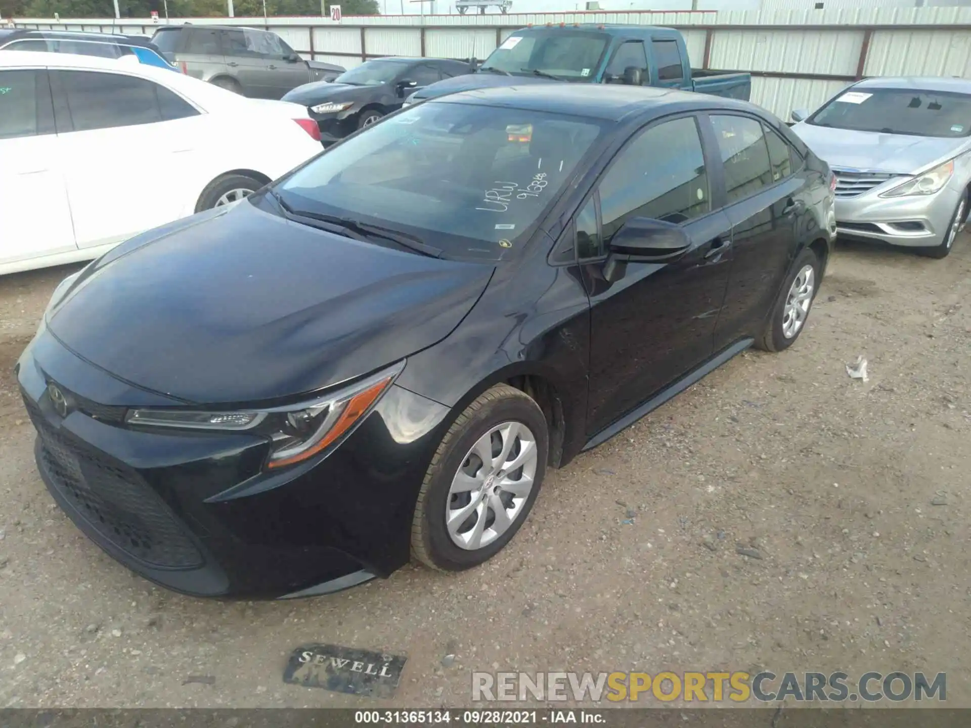 6 Photograph of a damaged car JTDEPRAE0LJ044756 TOYOTA COROLLA 2020