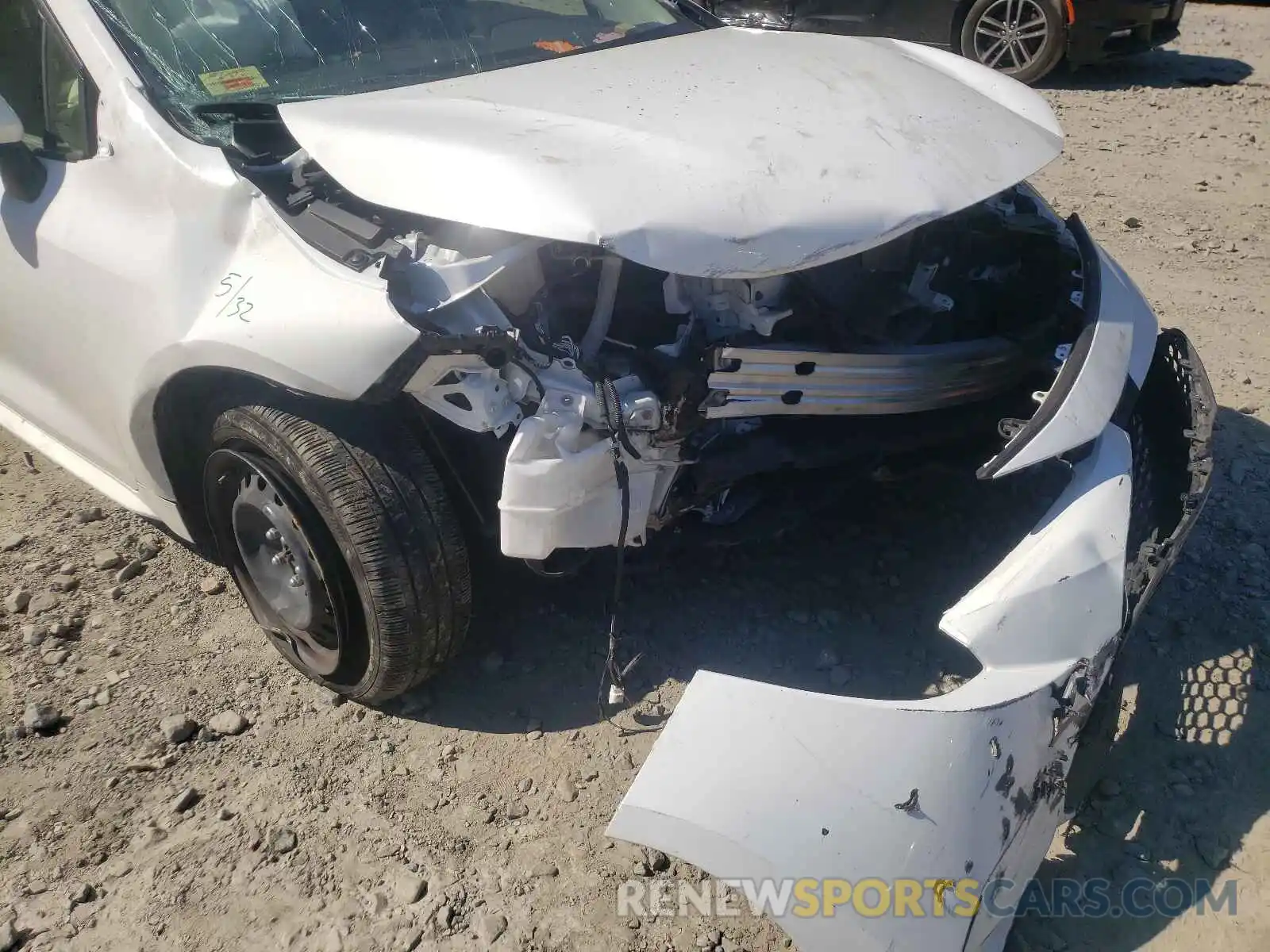 9 Photograph of a damaged car JTDEPRAE0LJ045390 TOYOTA COROLLA 2020