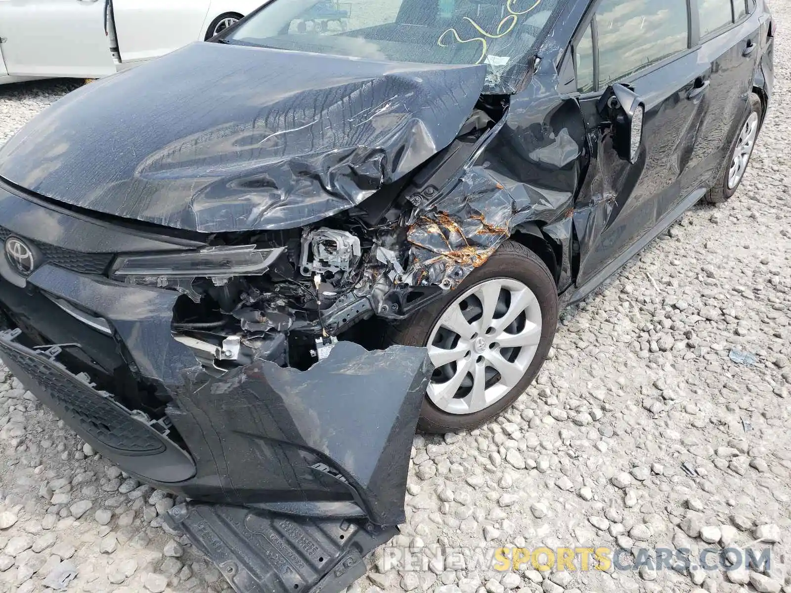 9 Photograph of a damaged car JTDEPRAE0LJ045731 TOYOTA COROLLA 2020